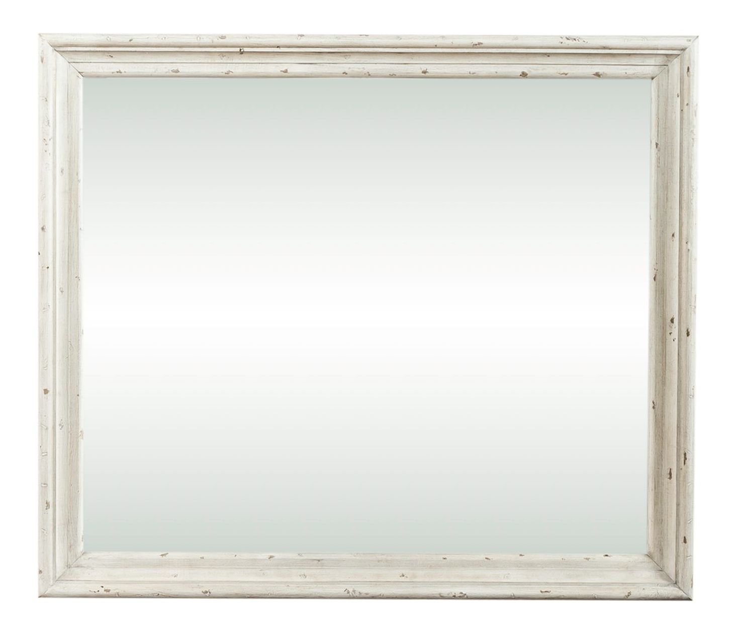 Big Valley Rectangular Wood/Glass Mirror