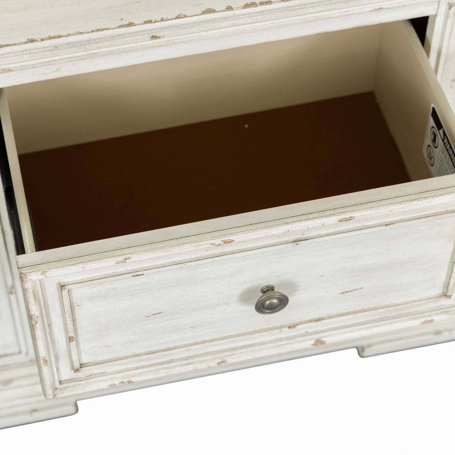 Big Valley Wood Night Stand w/Charging Station & 2 Drawers