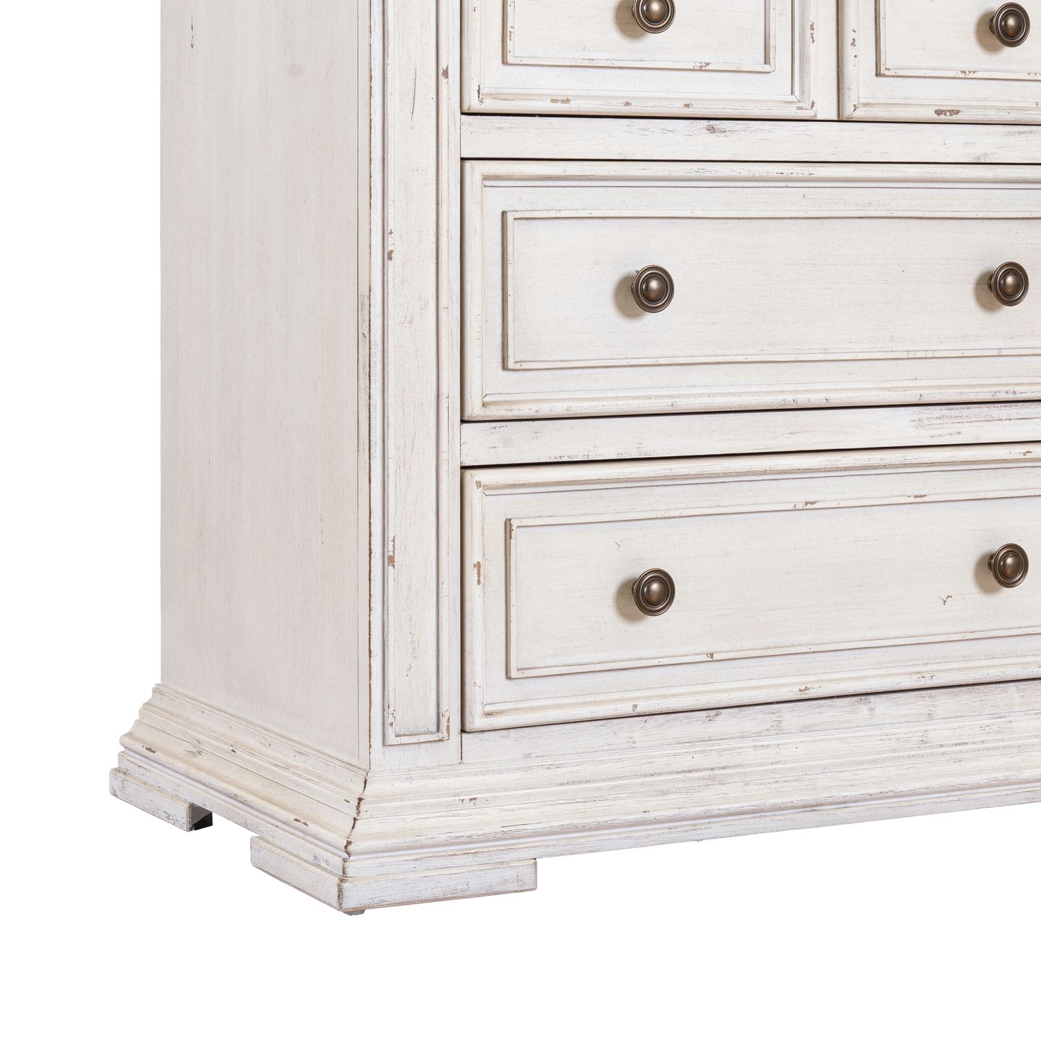 Big Valley Wood Bedside Chest w/Charging Station & 3 Drawers