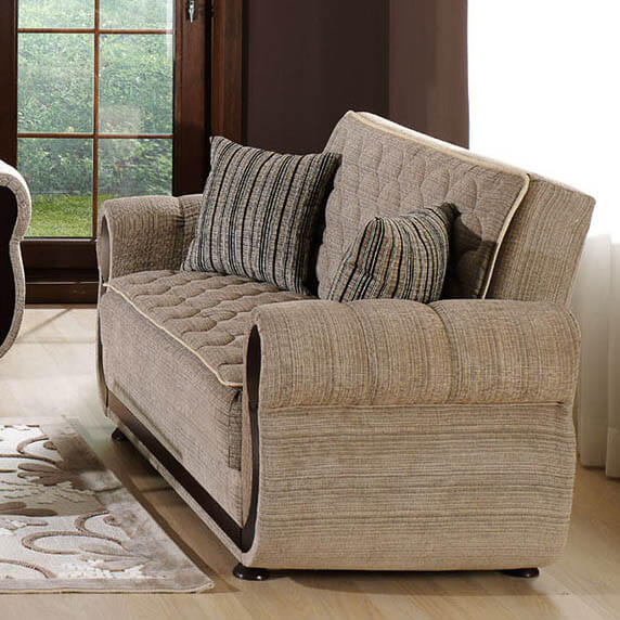 Argos Loveseat Zilkade L. Brown by Sunset (Istikbal) Furniture