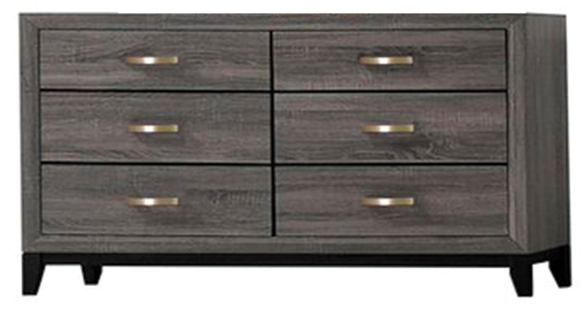 Watson 4-piece Queen Bedroom Set Grey Oak