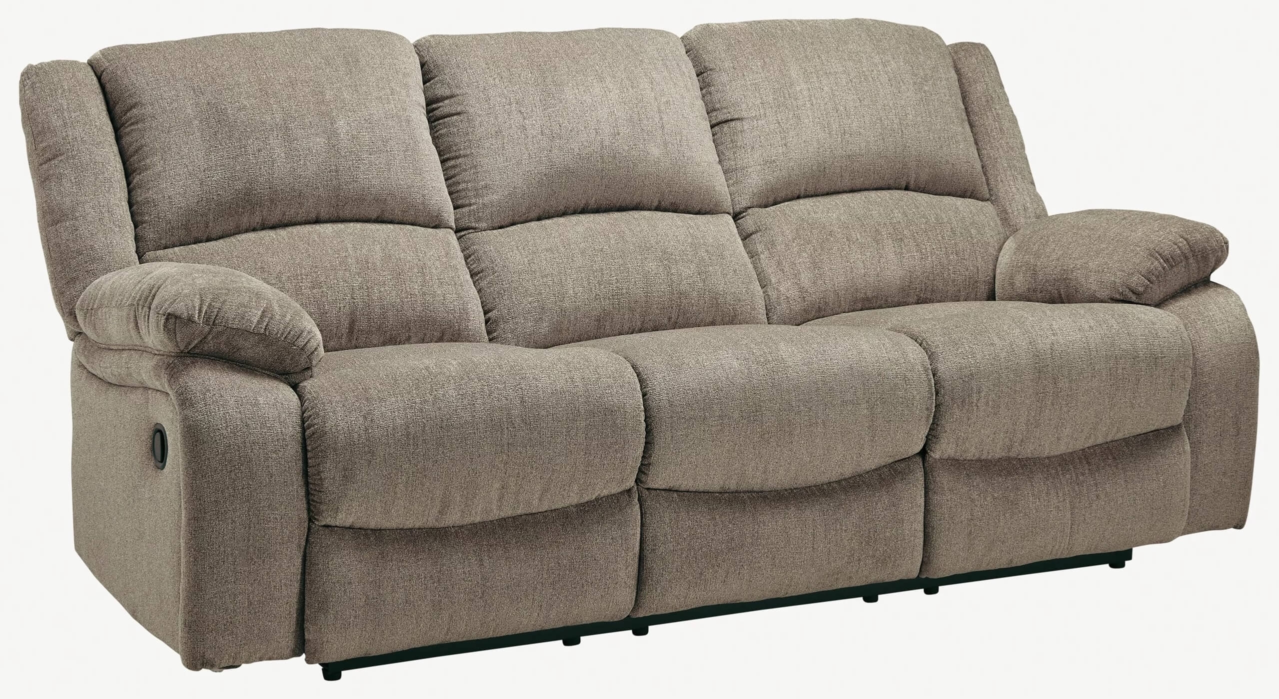 Draycoll Polyester Manual Reclining Living Room Set