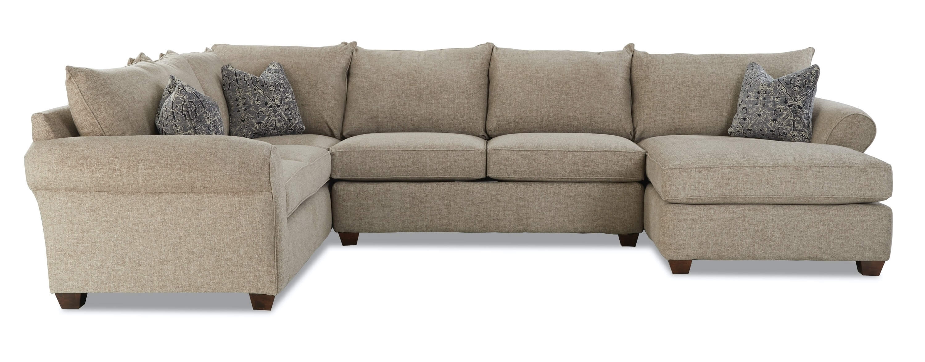 Fletcher Fabric U-Shaped Sectional Sofa