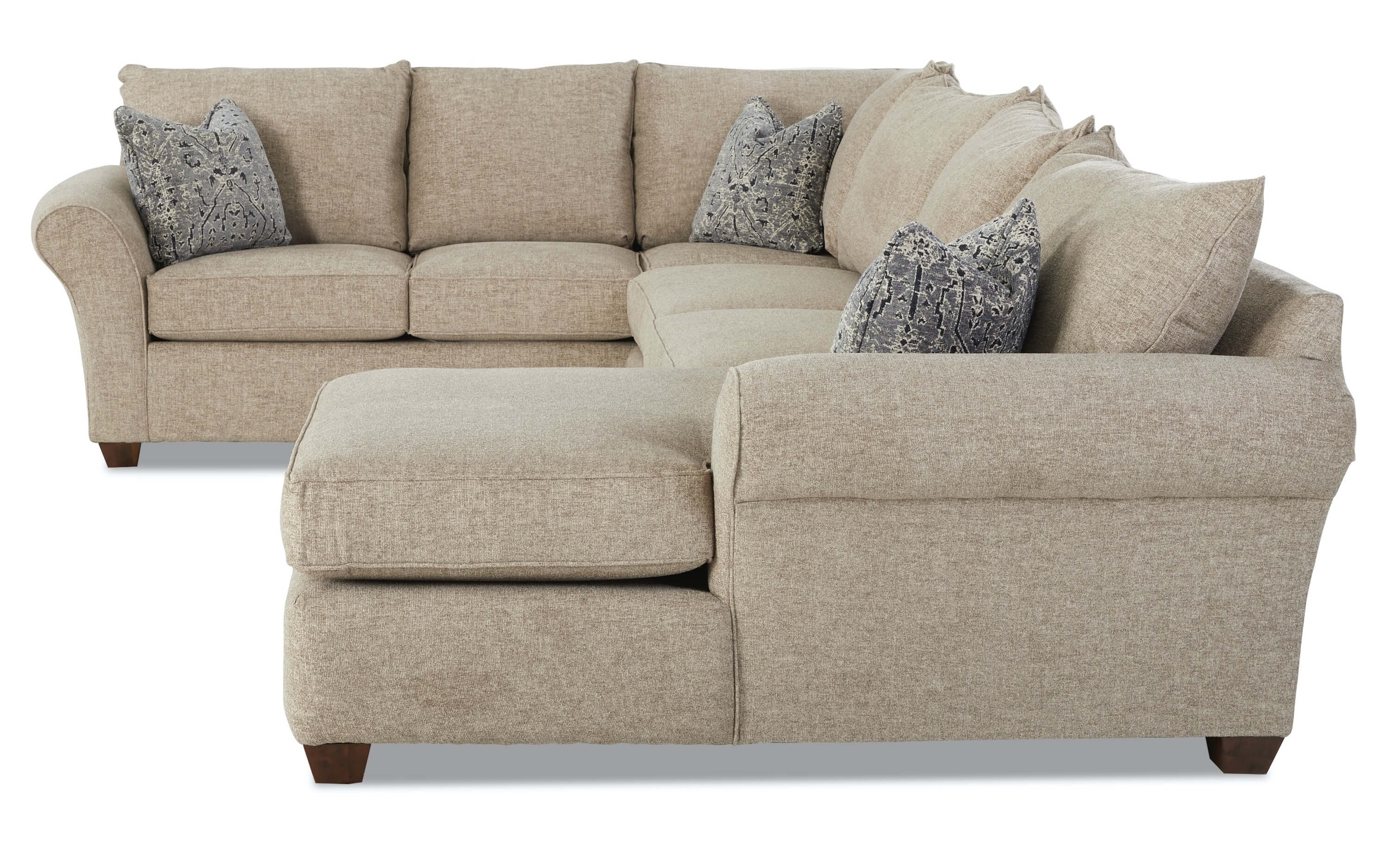 Fletcher Fabric U-Shaped Sectional Sofa