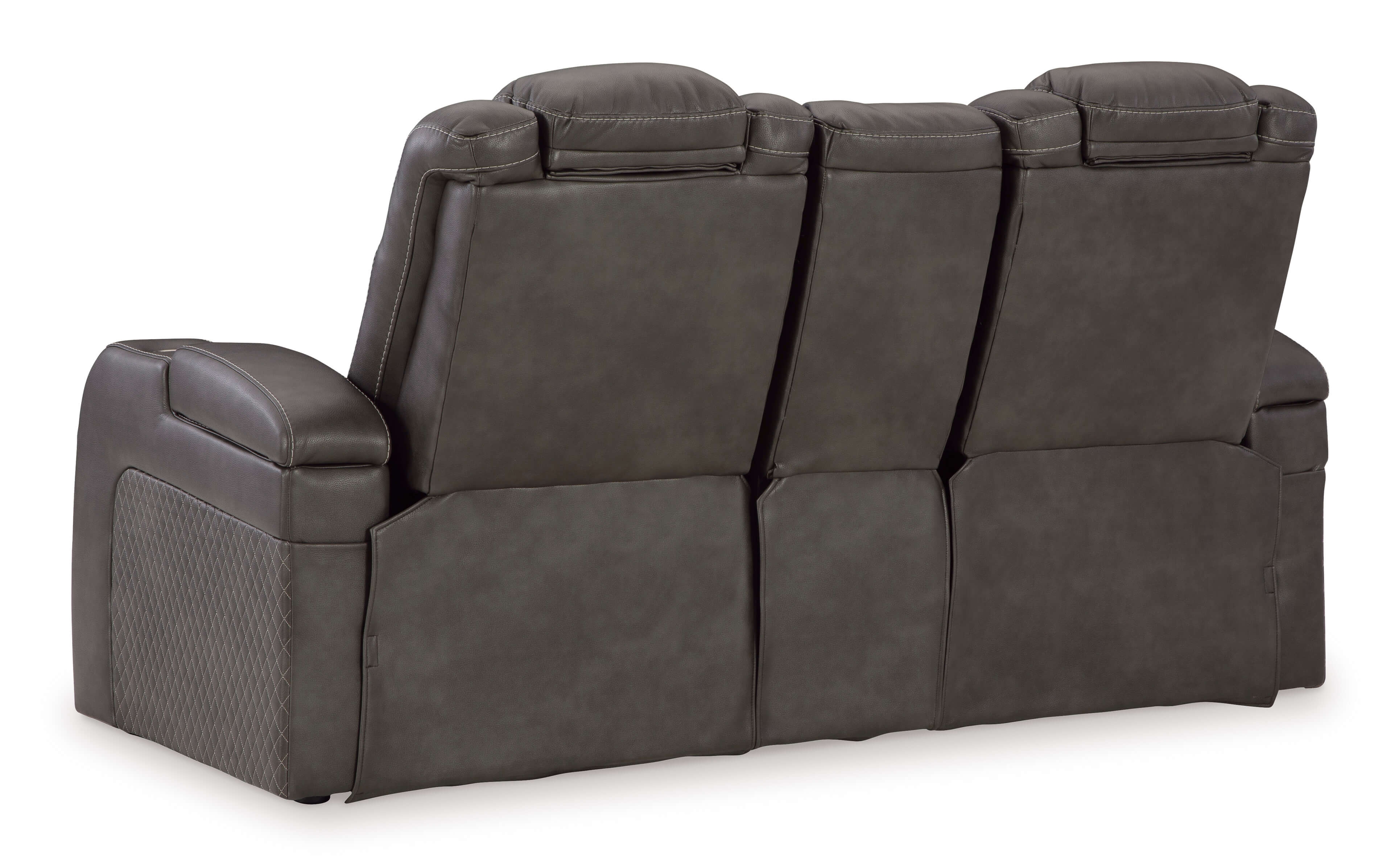 Ashley Fyne-Dyme Polyester Loveseat Back