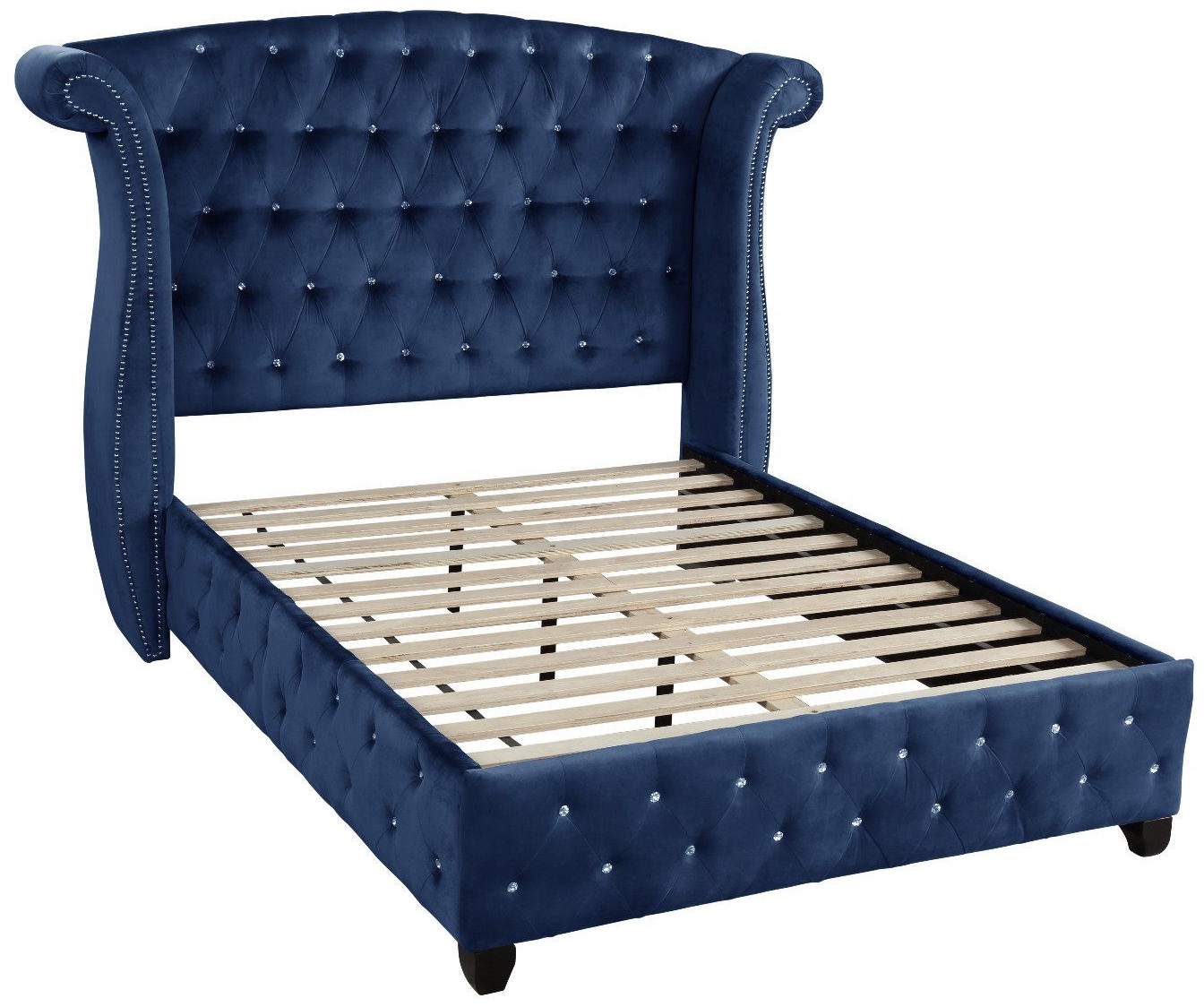 Sophia Fabric Upholstered Full Bed