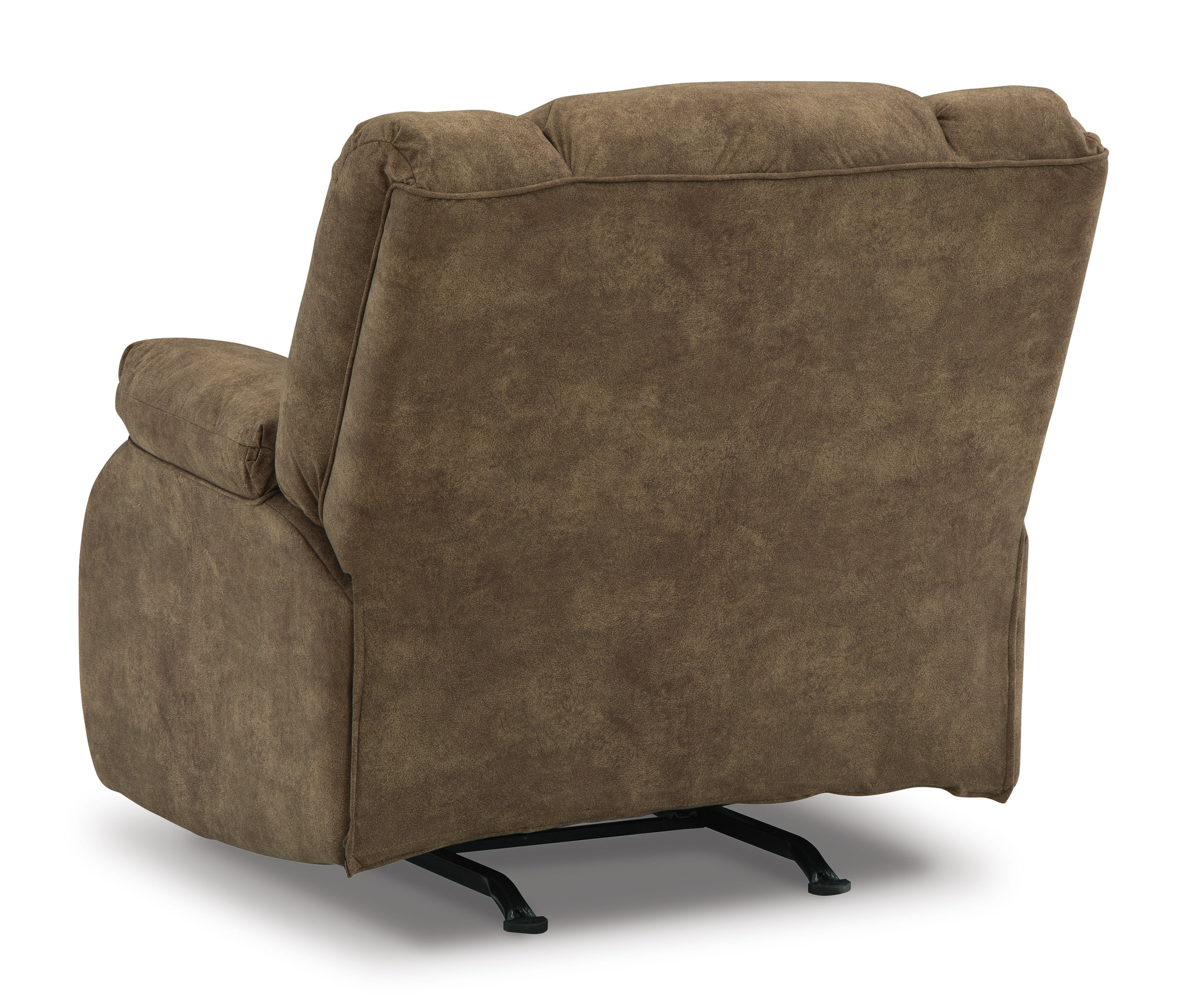 Partymate Faux Leather Rocker Recliner