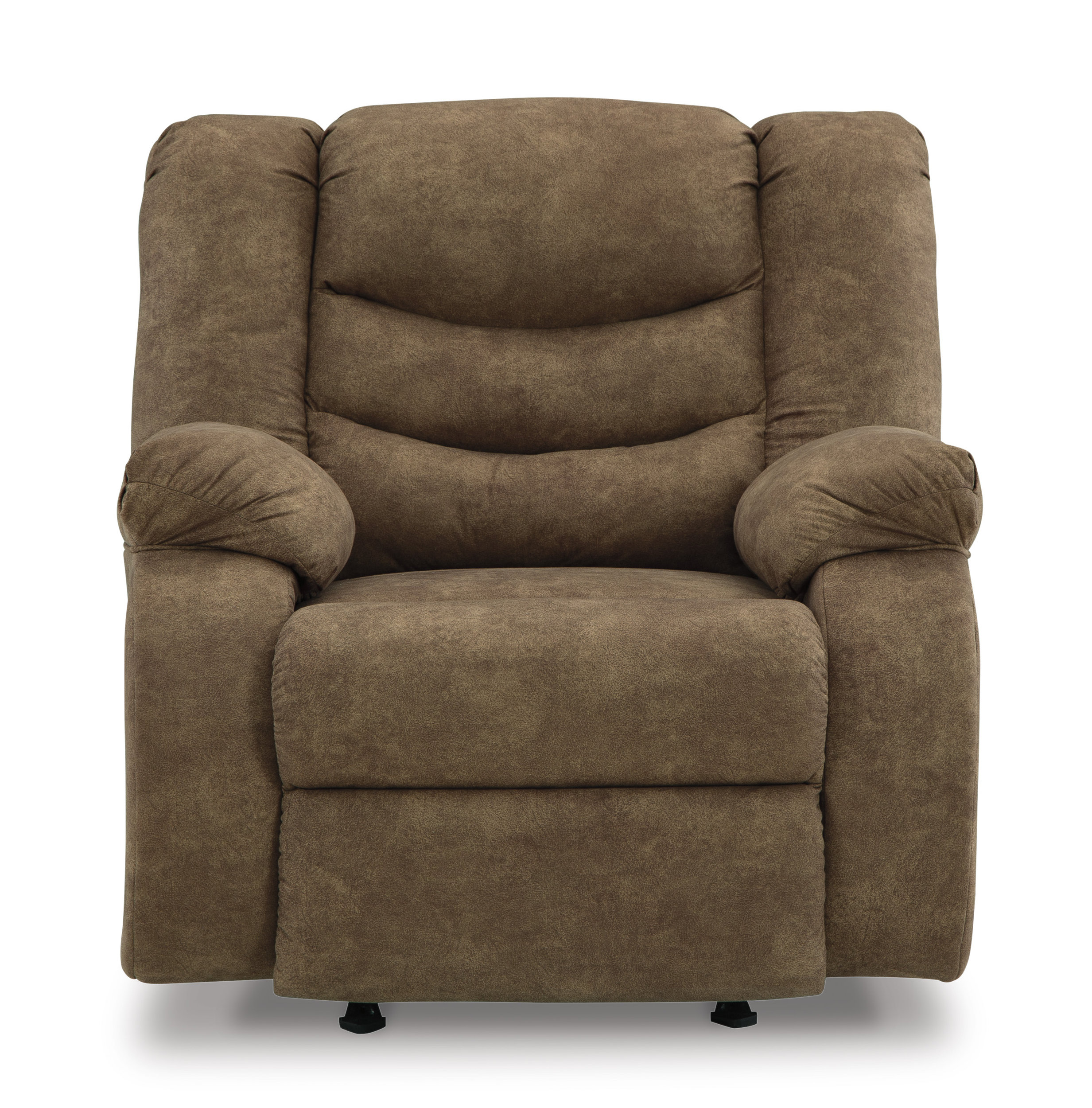 Partymate Faux Leather Rocker Recliner