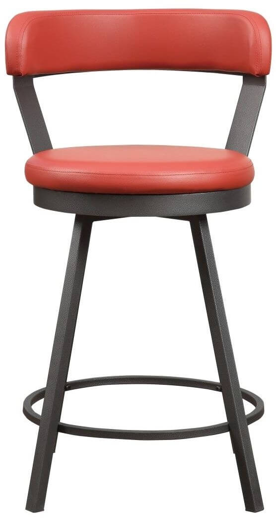 Appert Industrial Swivel Counter Height Chair