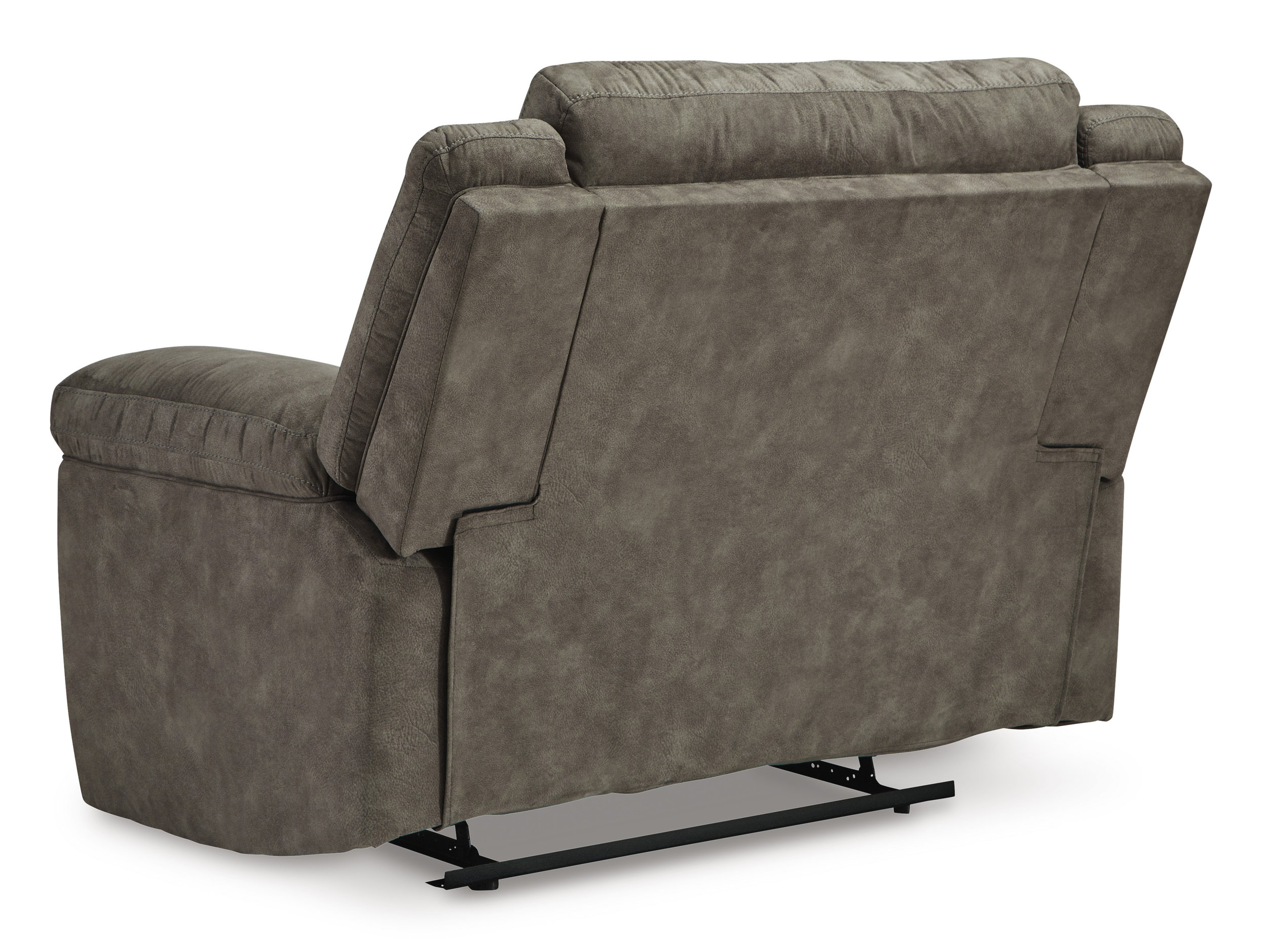 Laresview Faux Leather Zero Wall Wide Seat Recliner