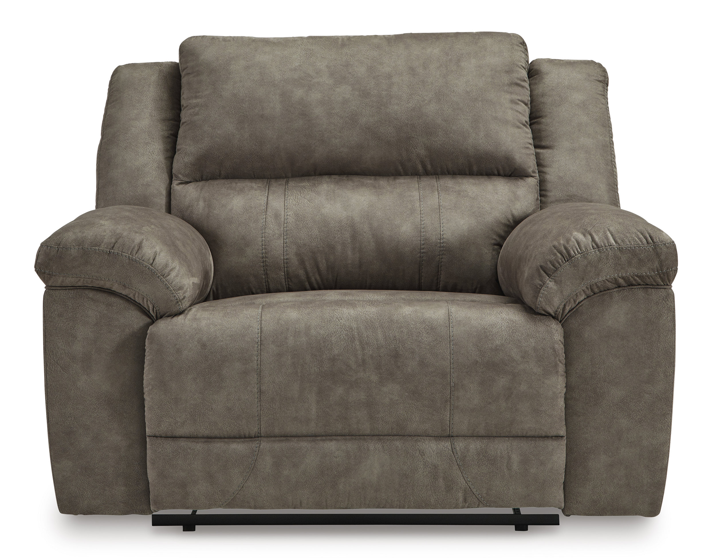 Laresview Faux Leather Zero Wall Wide Seat Recliner