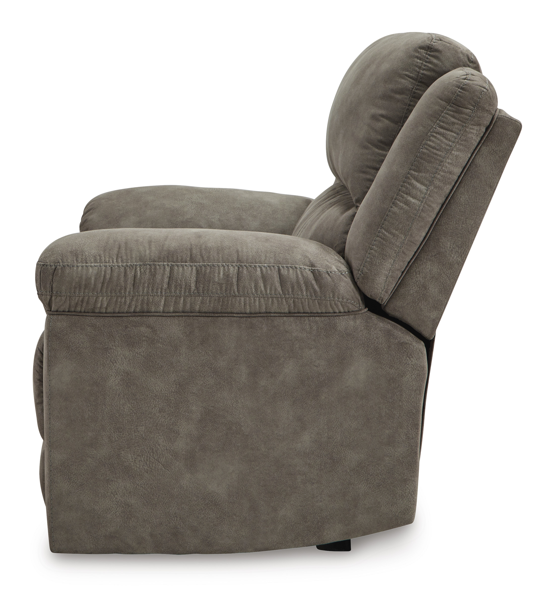Laresview Faux Leather Zero Wall Wide Seat Recliner
