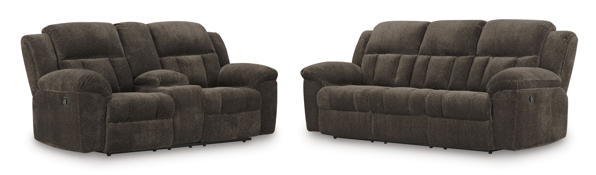 Frohn Polyester Reclining Living Room Set