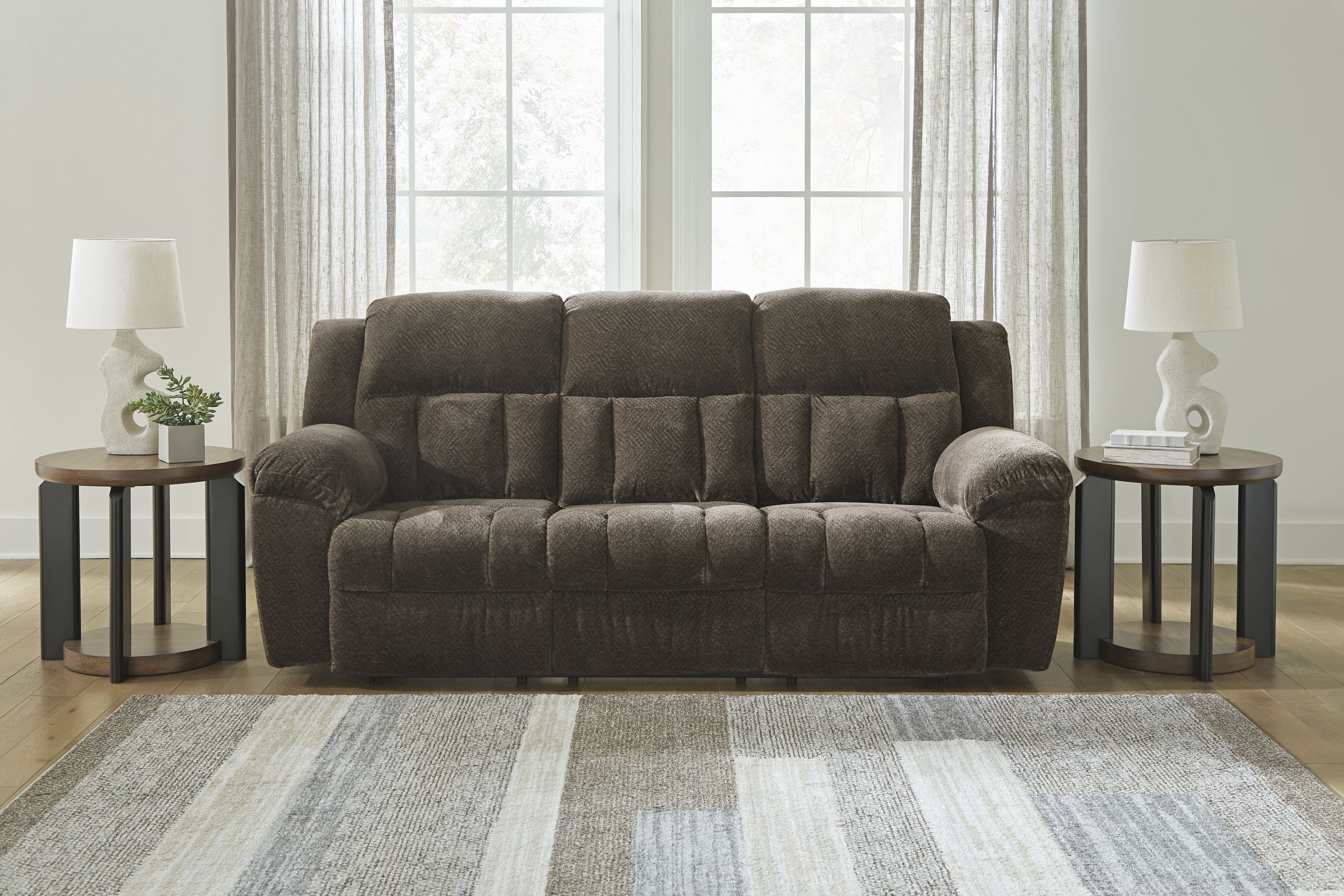 Frohn Polyester Reclining Sofa
