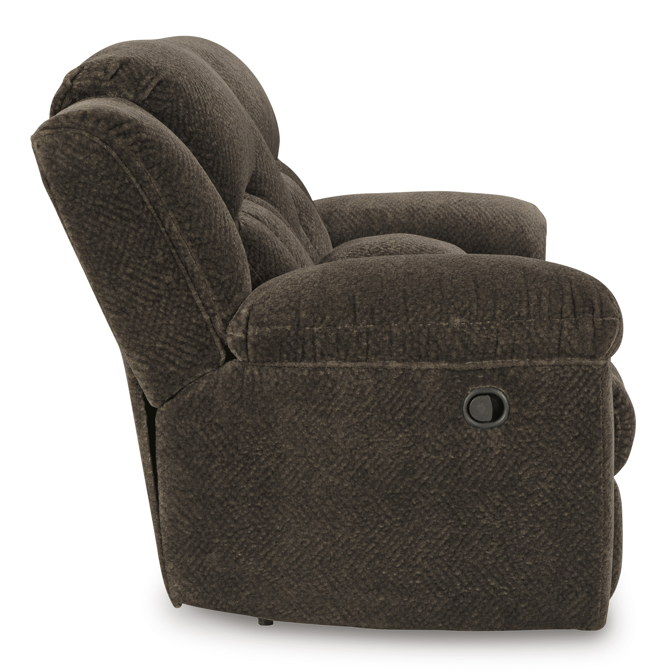 Frohn Polyester Reclining Loveseat w/Console