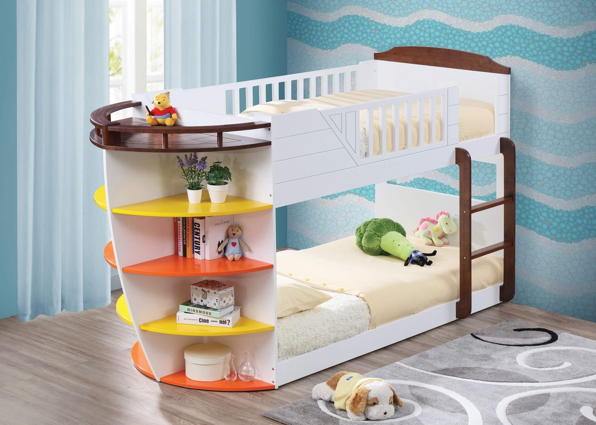 Neptune Bunk Bed, Twin/Twin Size