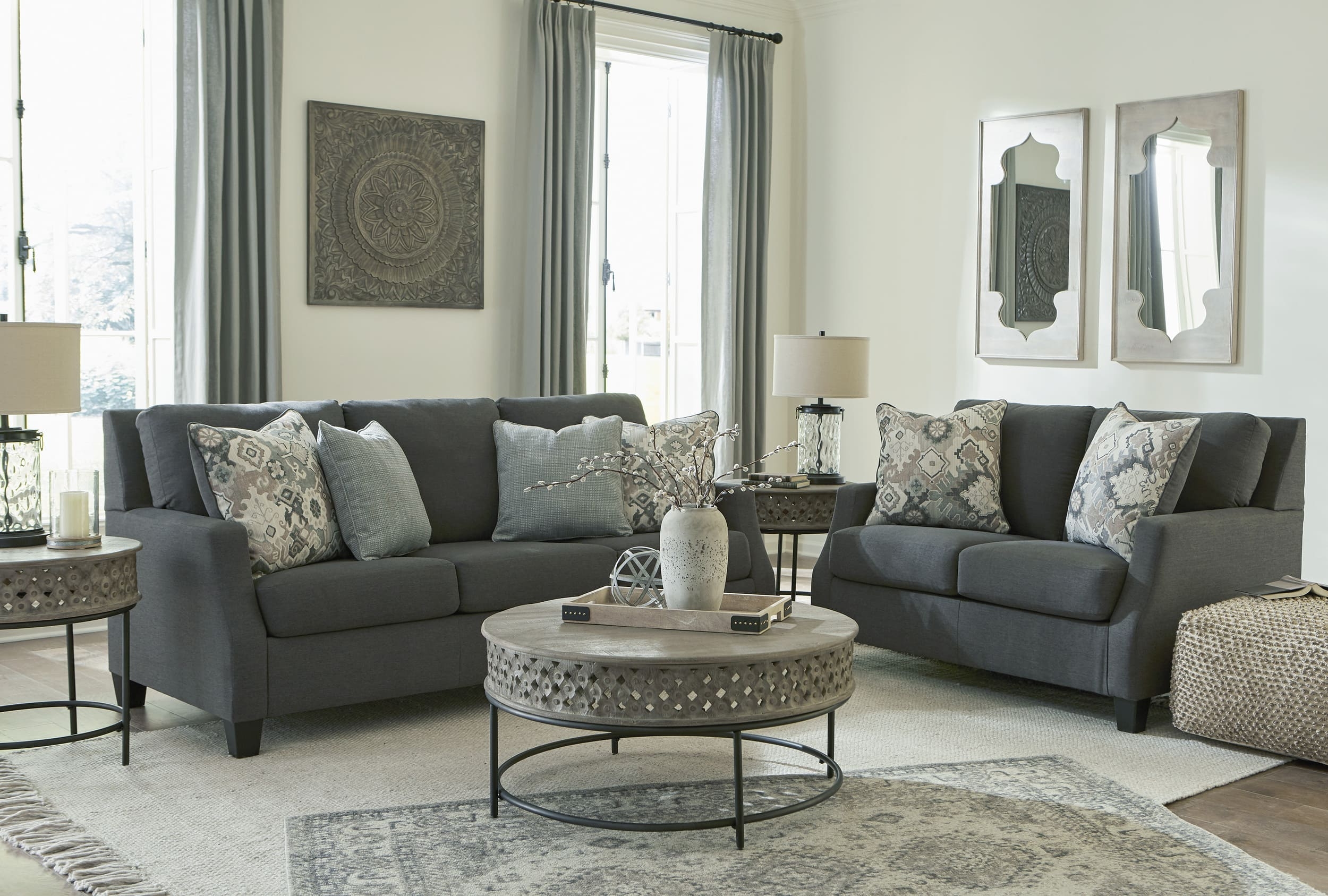 Bayonne Polyester Living Room Set