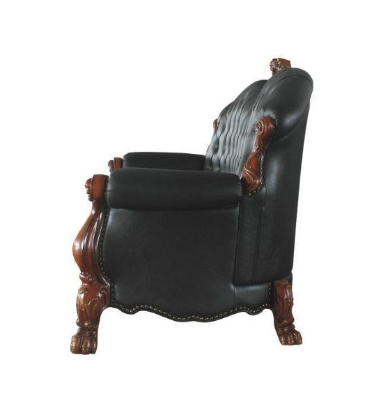 Dresden PU/Wood Tufted Living Room Set