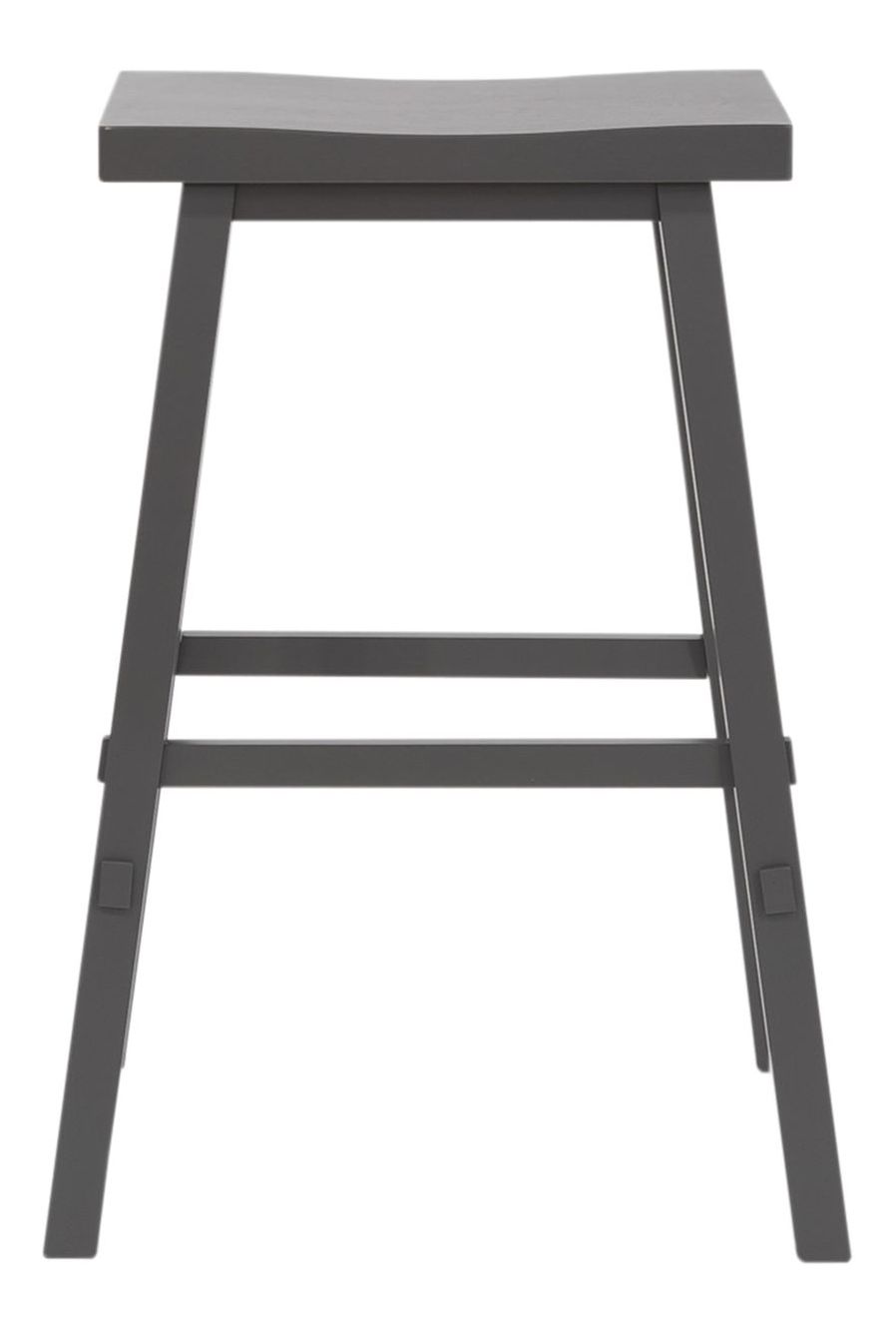 Creations Wood 24-Inch Sawhorse Counter Stool, Set of 2