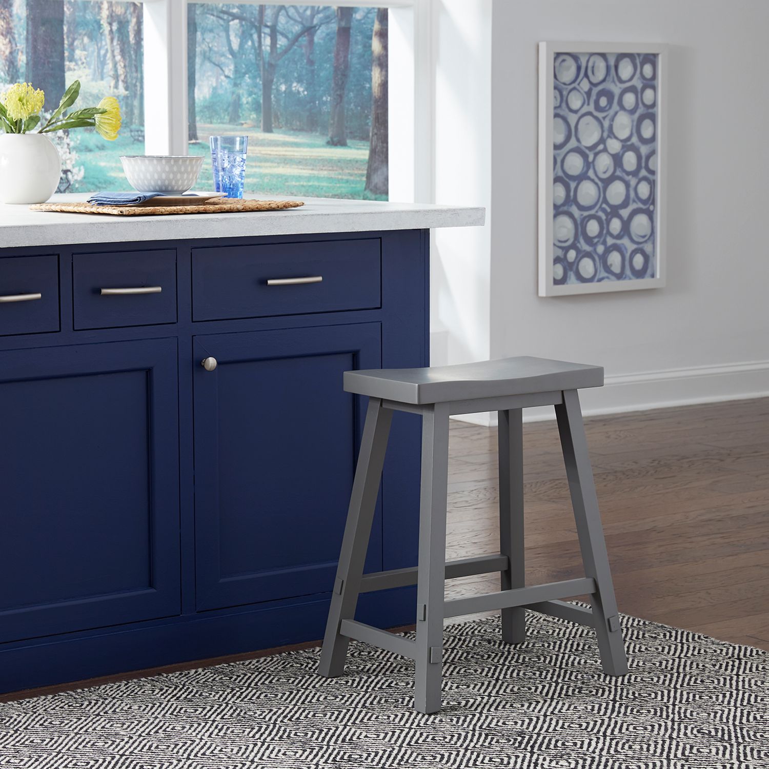 Creations Oval Drop-Leaf Dining Set | Tobacco Wood
