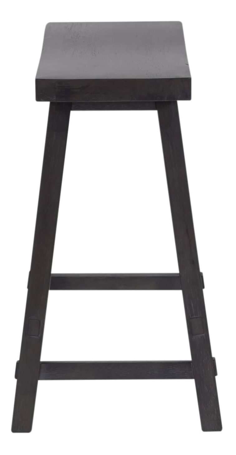 Creations Wood 24-Inch Sawhorse Counter Stool, Set of 2