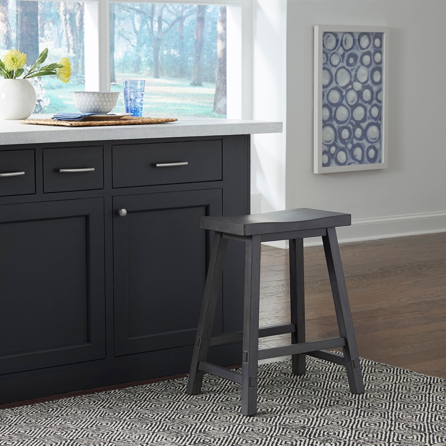 Creations Oval Drop-Leaf Dining Set | Tobacco Wood