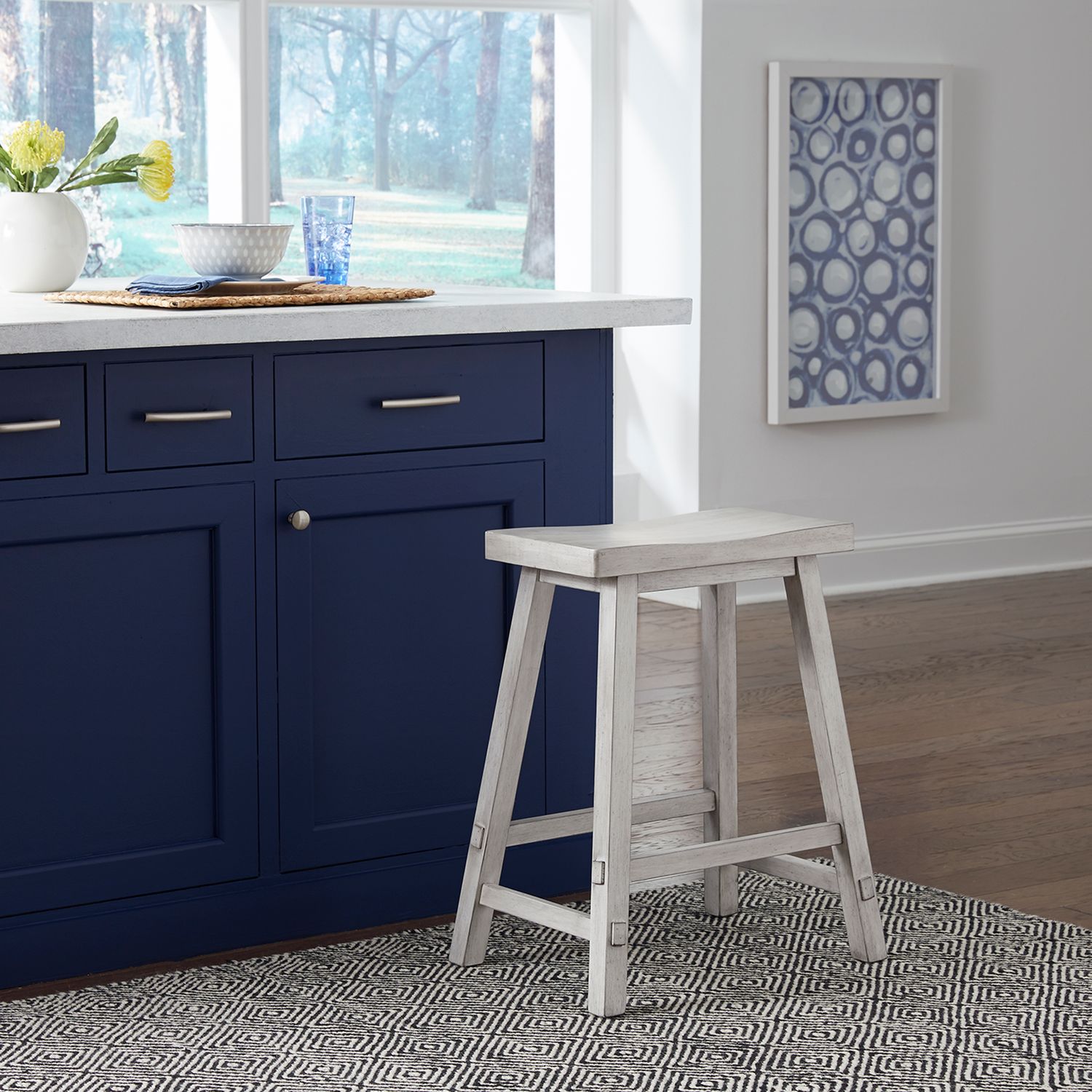 Creations Oval Drop-Leaf Dining Set | Tobacco Wood