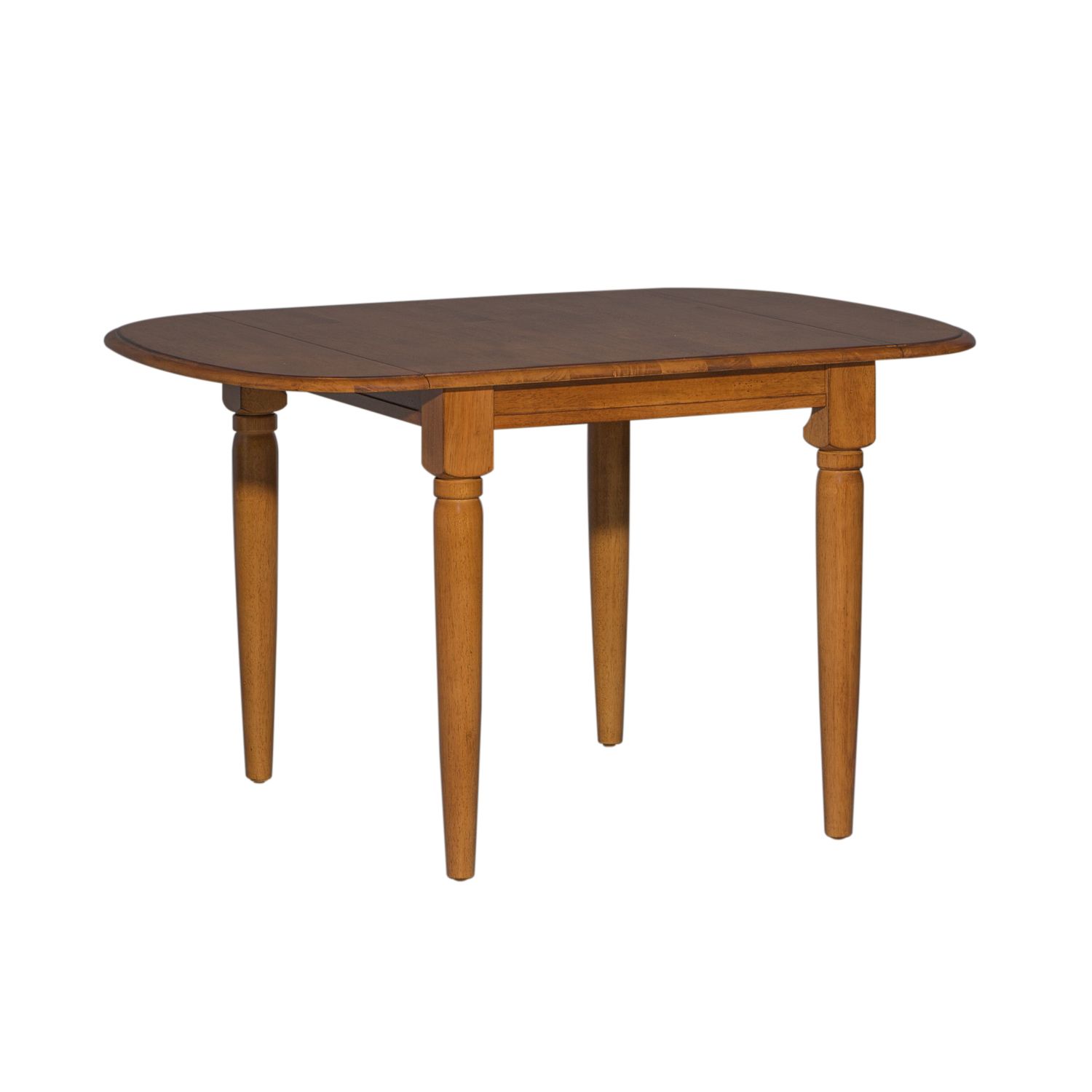 Creations Oval Drop-Leaf Dining Set | Tobacco Wood