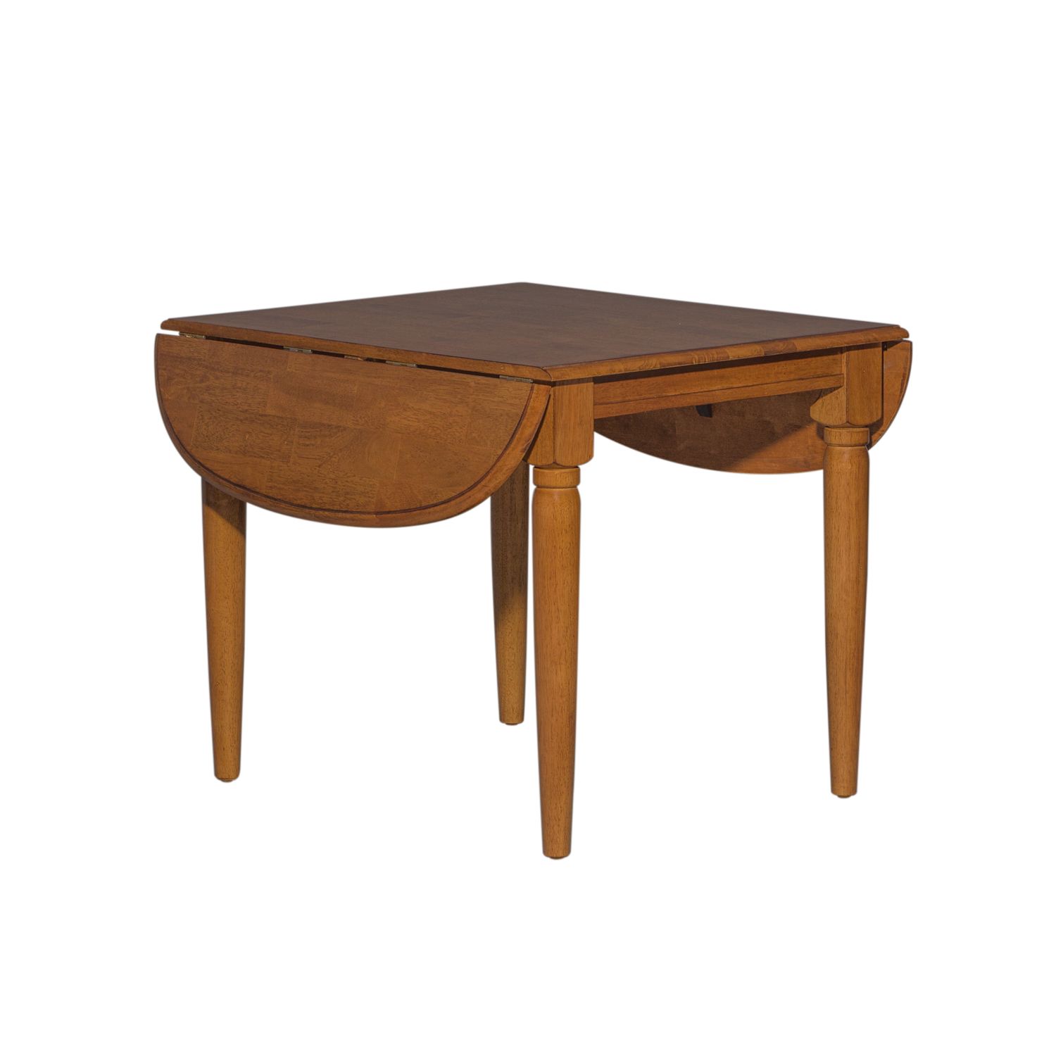 Creations Oval Drop-Leaf Dining Set | Tobacco Wood