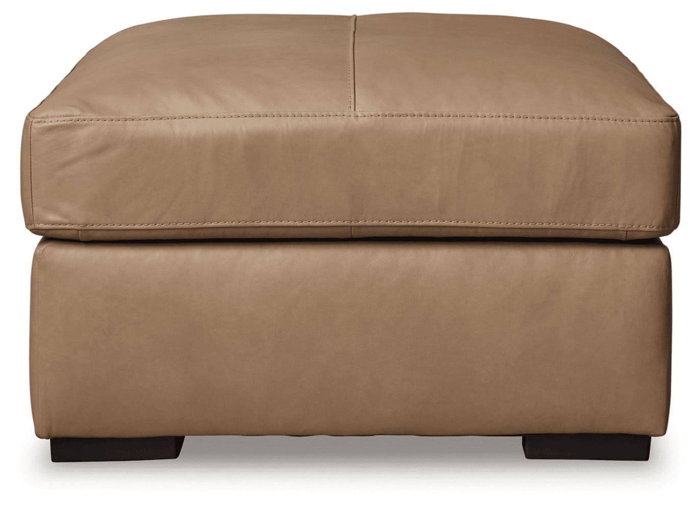 Bandon Leather Oversized Accent Ottoman