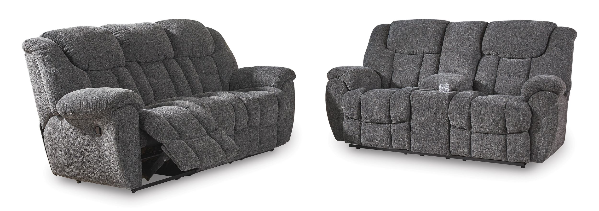 Foreside Polyester Reclining Living Room Set