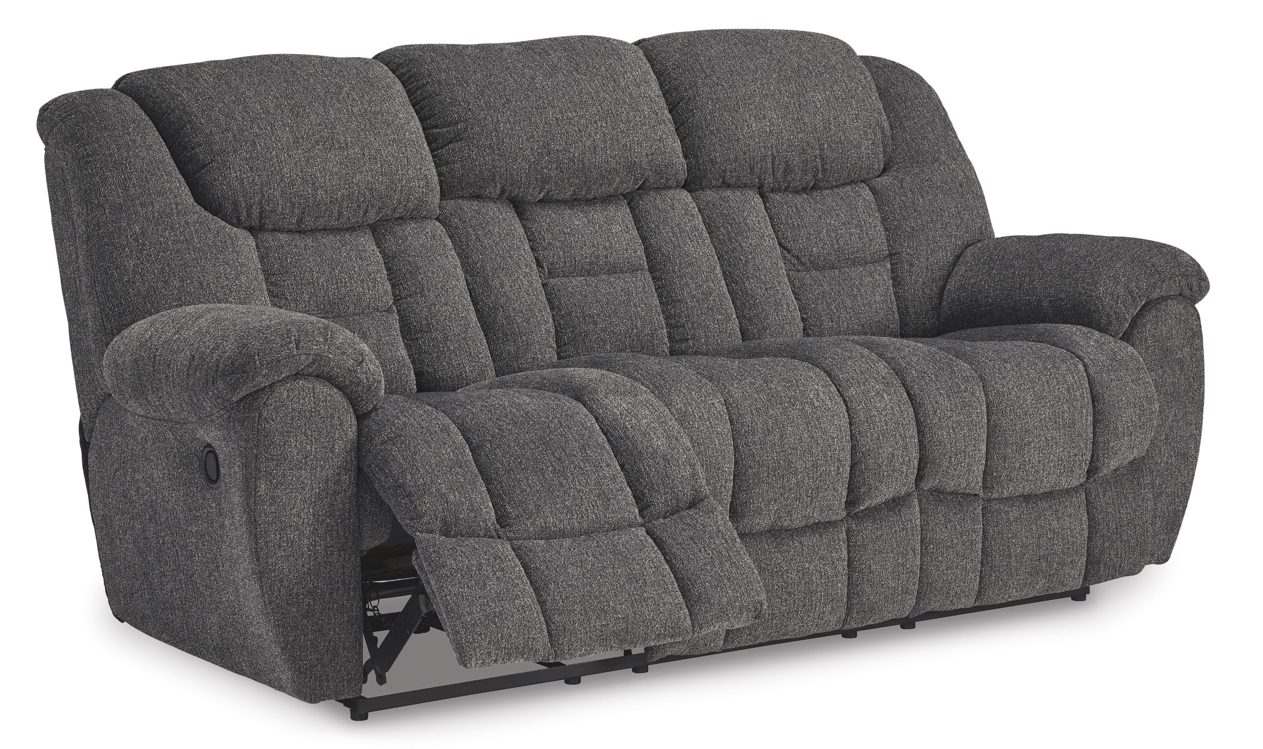 Foreside - Reclining Sofa - Charcoal