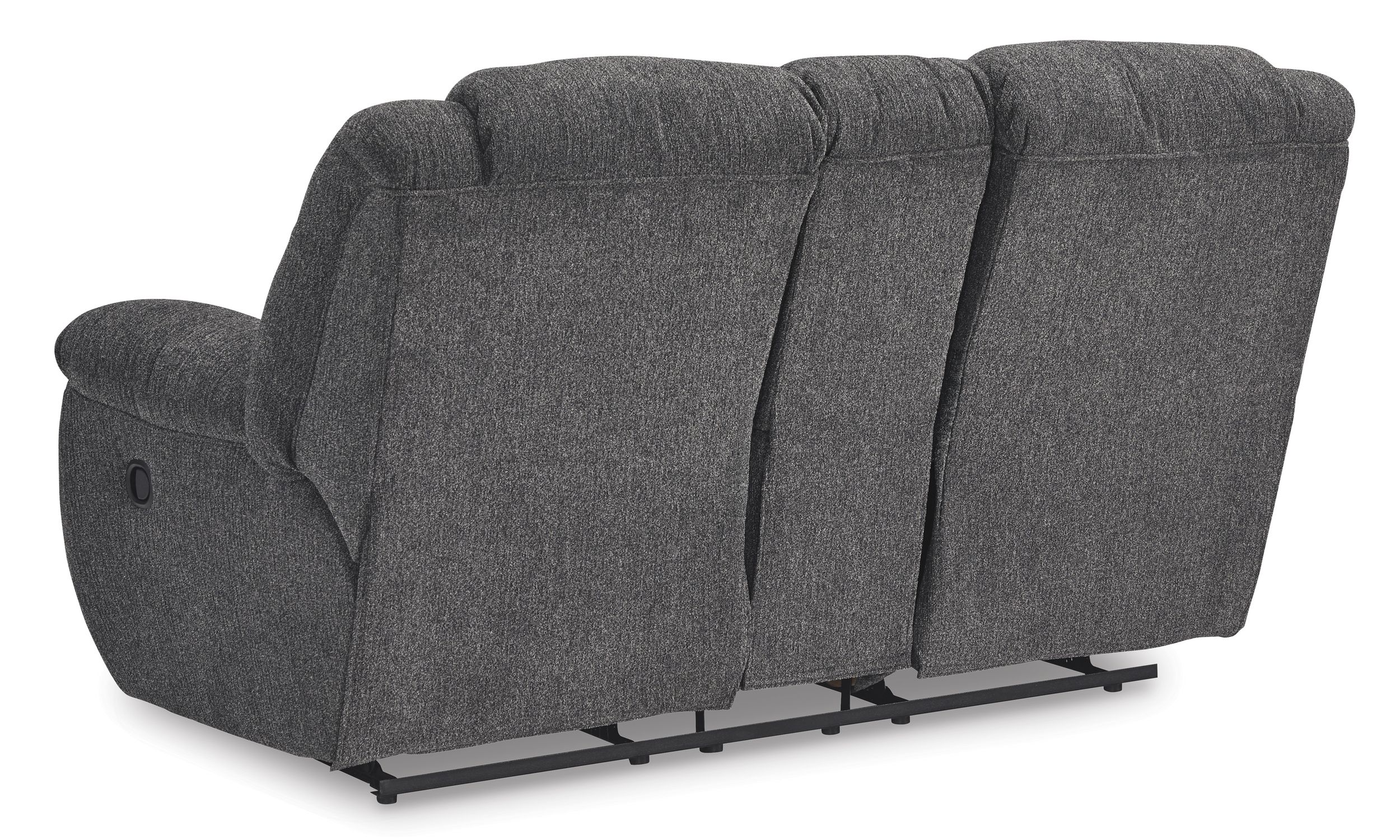 Foreside - Reclining Sofa - Charcoal