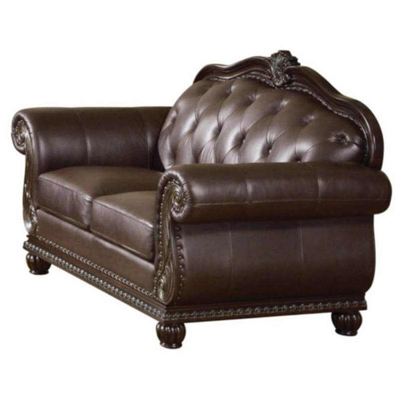 Anondale Leatherette Loveseat