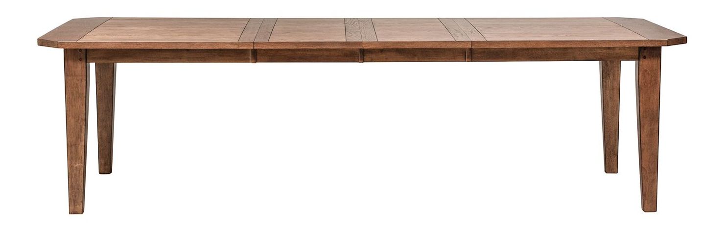 Hearthstone Ridge Rectangular Wood Extendable Dining Table