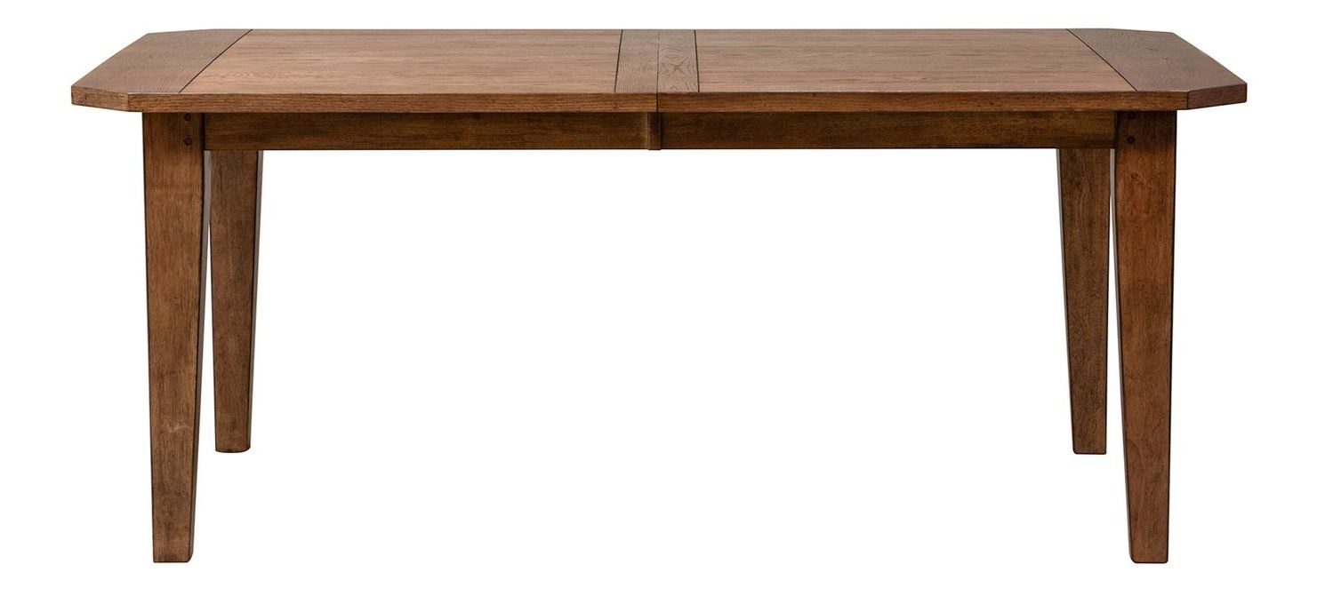 Hearthstone Ridge Rectangular Wood Extendable Dining Table