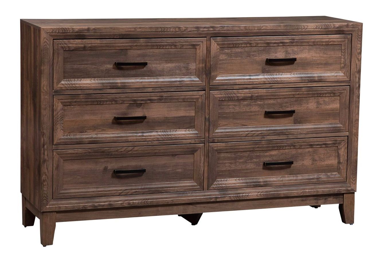 Ridgecrest Wood Storage Bedroom Set | Cobblestone Finish