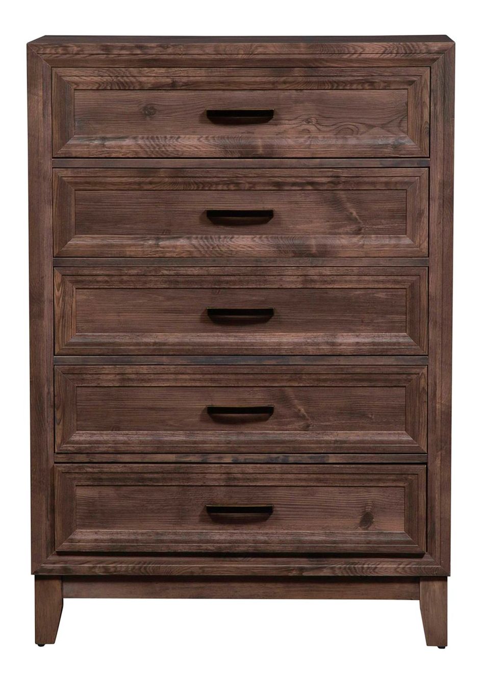 Ridgecrest Wood Panel Bedroom Set | Cobblestone Finish