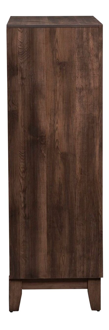 Ridgecrest Wood Panel Bedroom Set | Cobblestone Finish