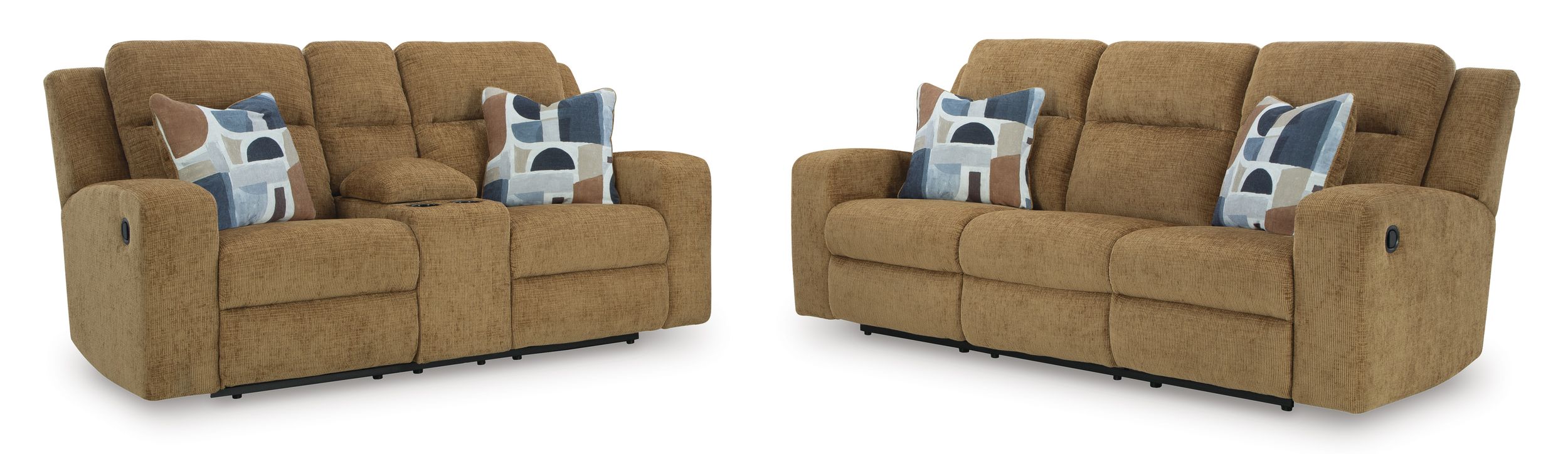 Kanlow Polyester Reclining Living Room Set