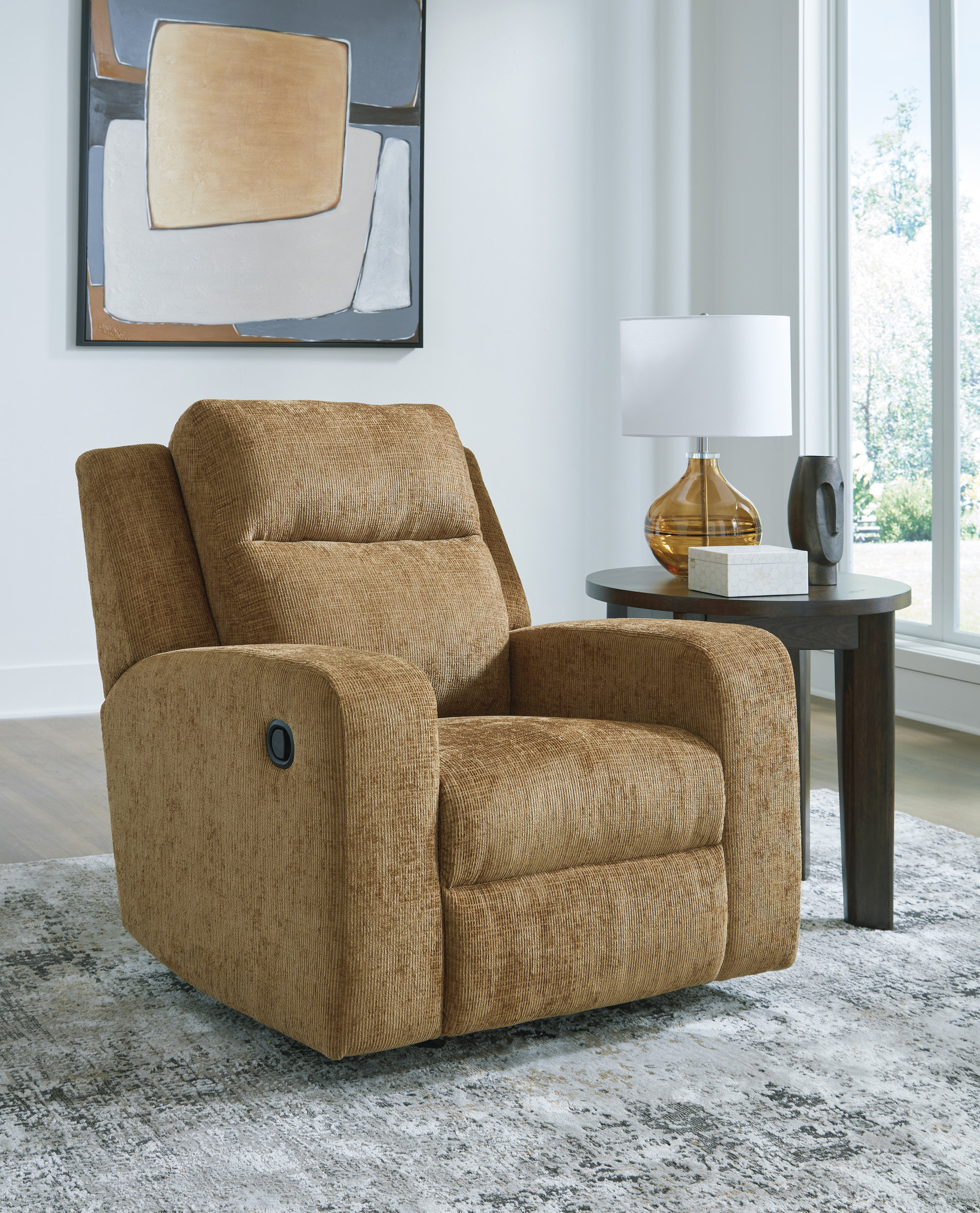 Kanlow Polyester Rocker Recliner