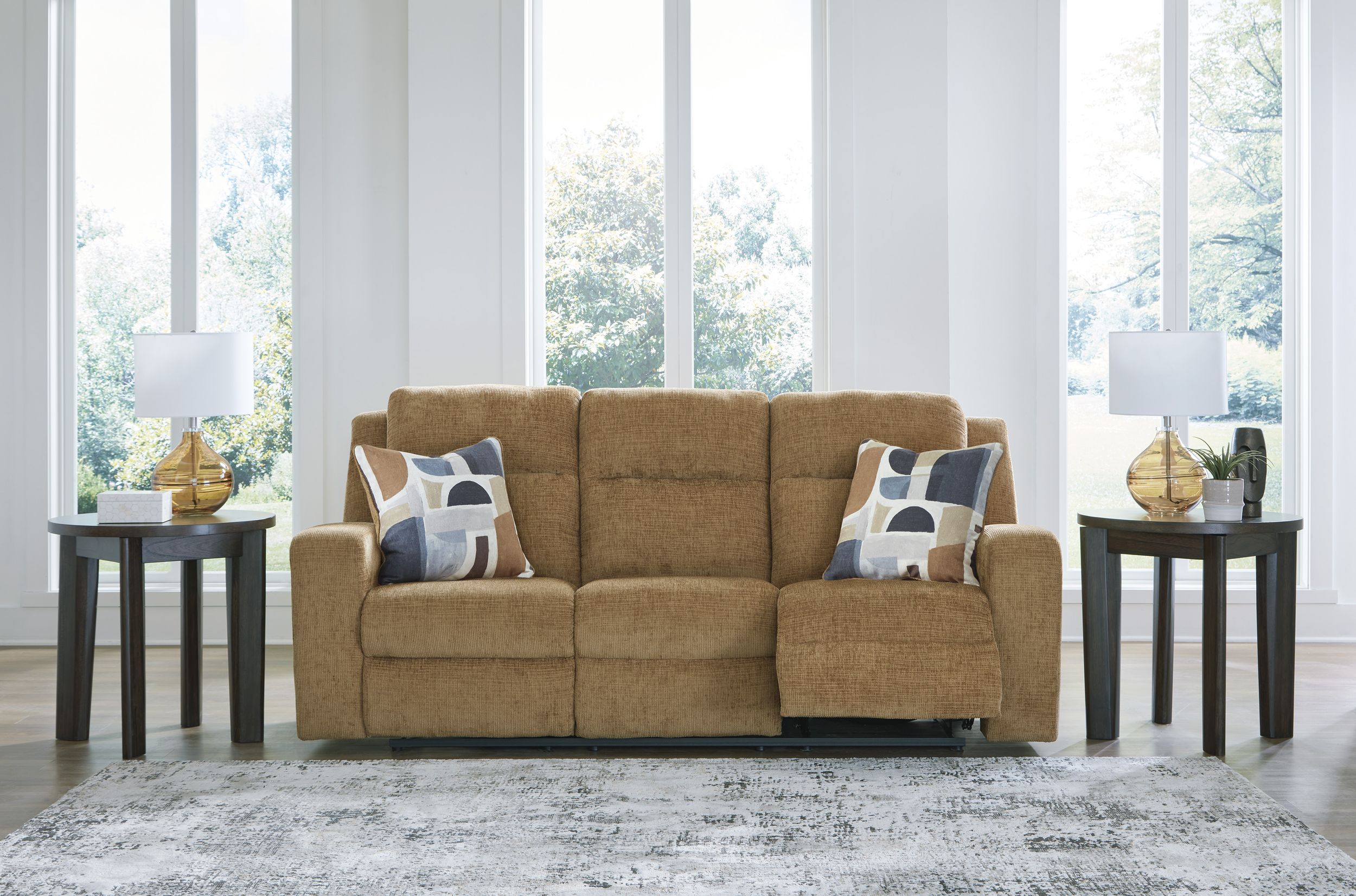 Kanlow Polyester Reclining Living Room Set