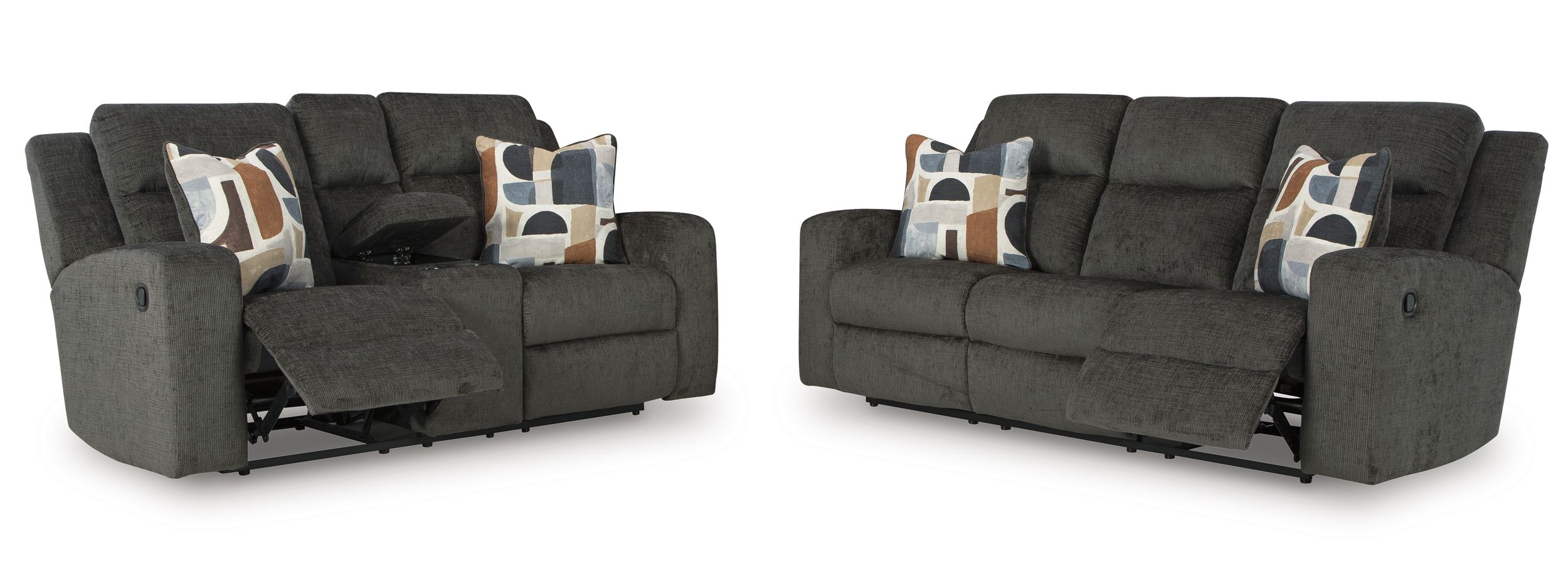 Kanlow Polyester Reclining Living Room Set