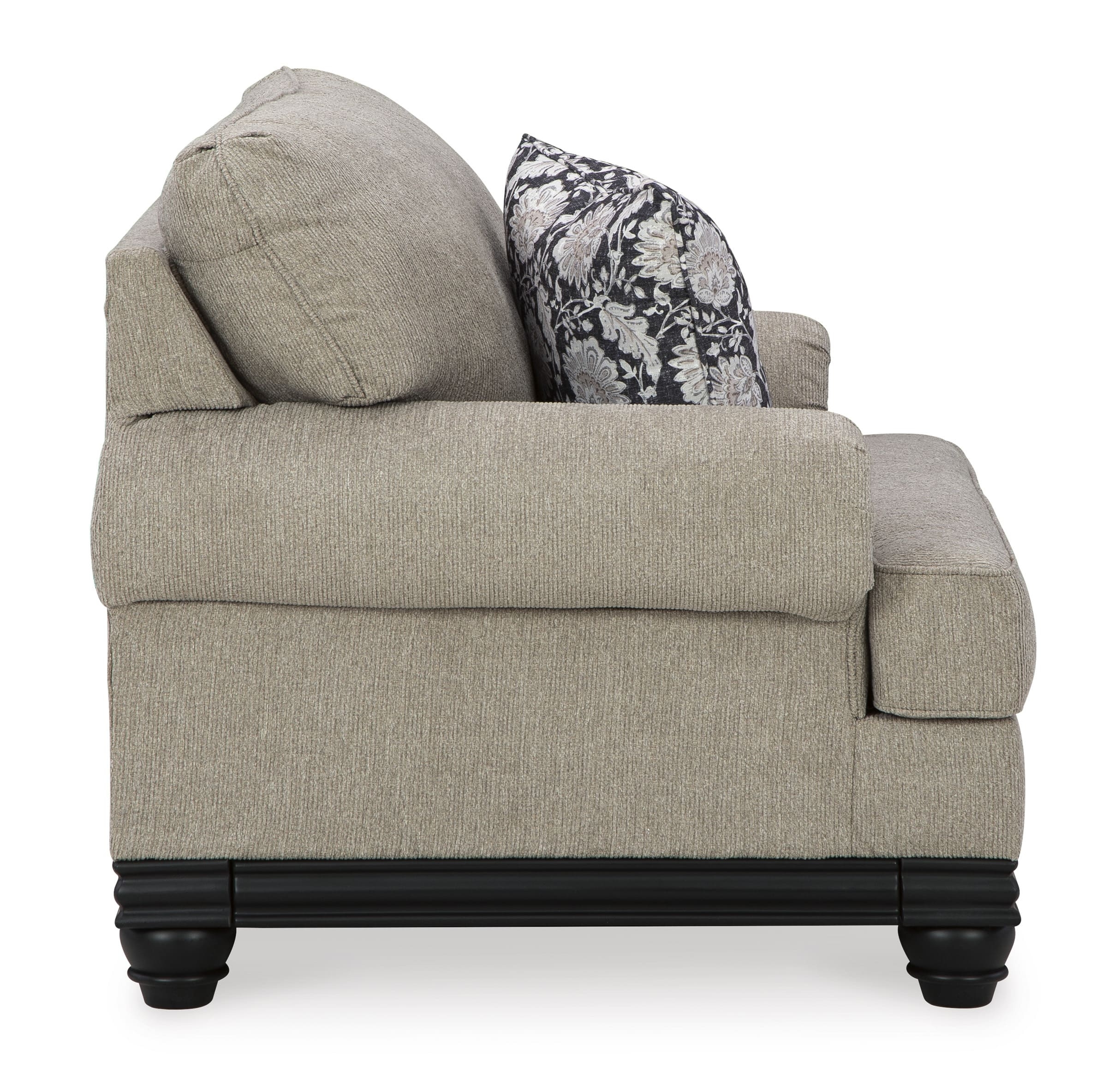 Elbiani Polyester Oversized Alloy Chair Side