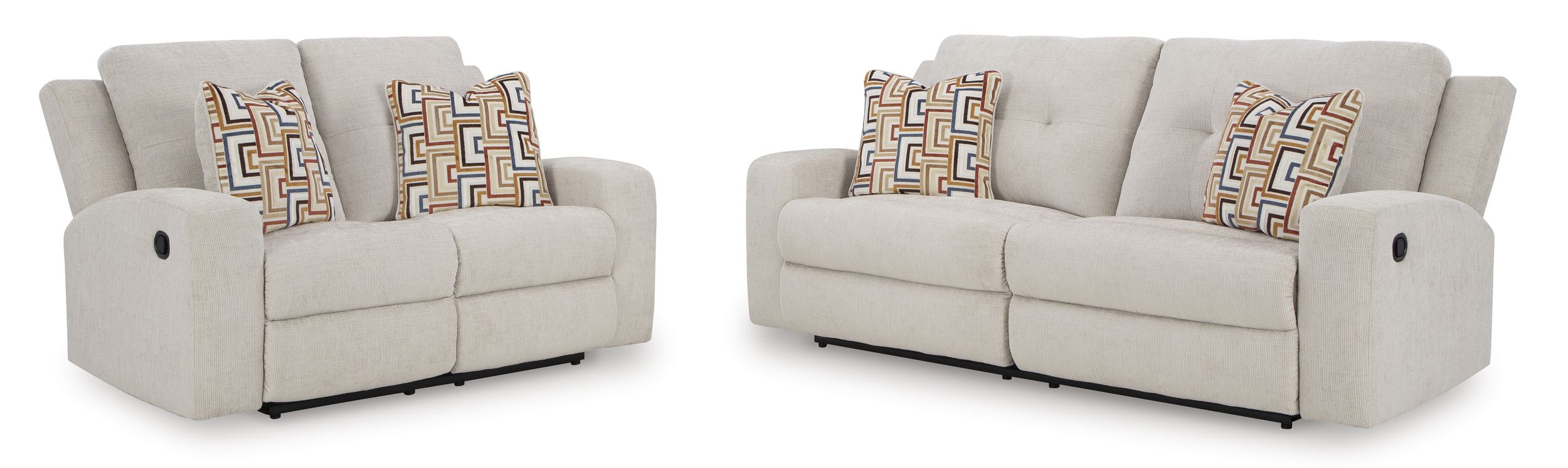 Danum Polyester Reclining Living Room Set