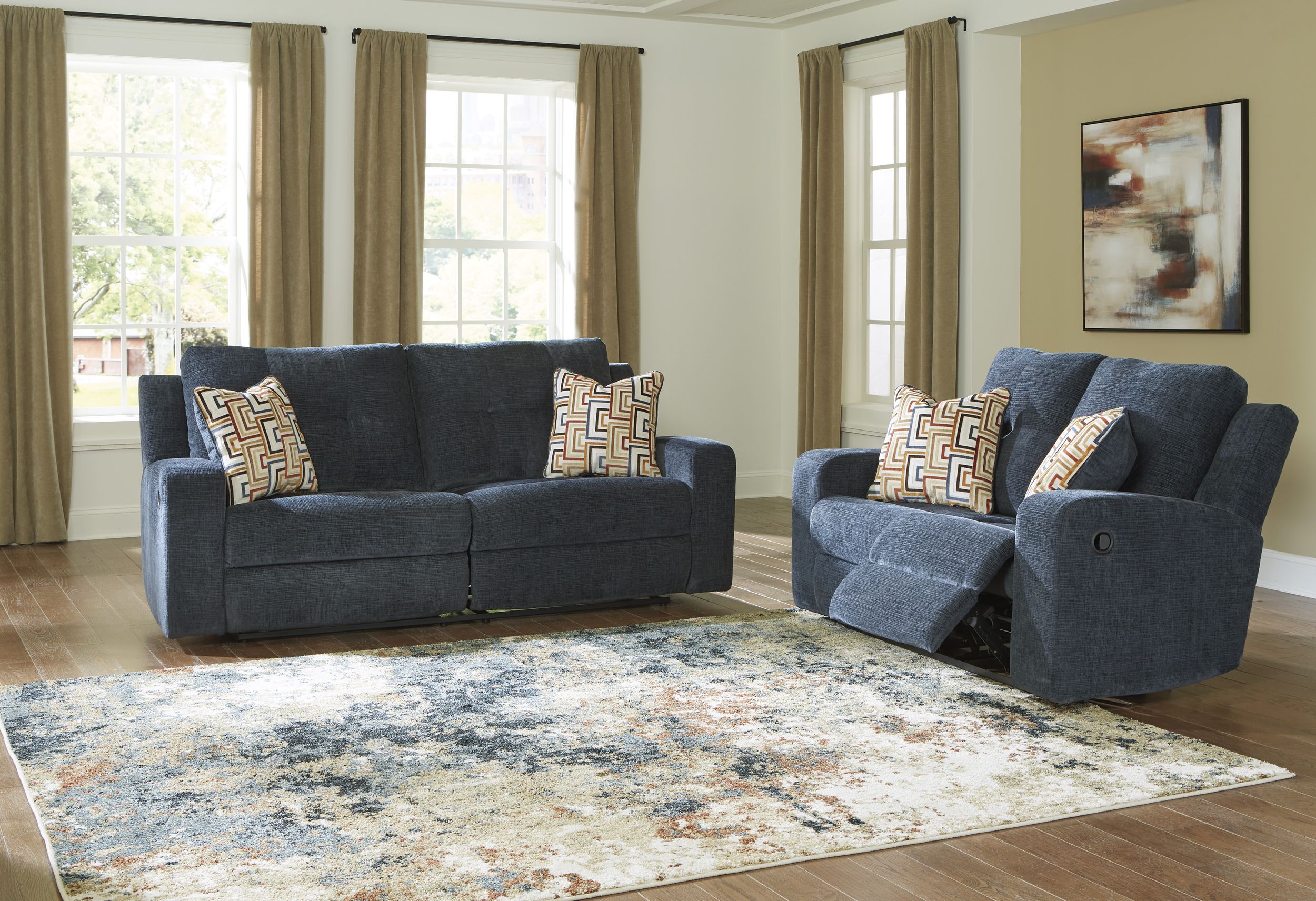 Sofa and Loveseat living Room Sofa set 