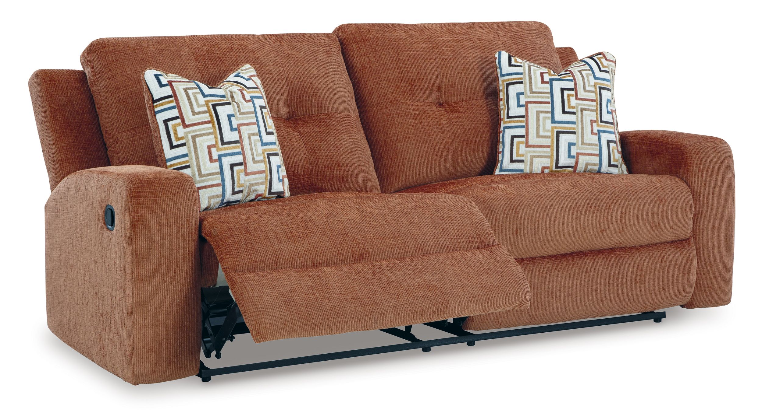 Danum Polyester Reclining Living Room Set