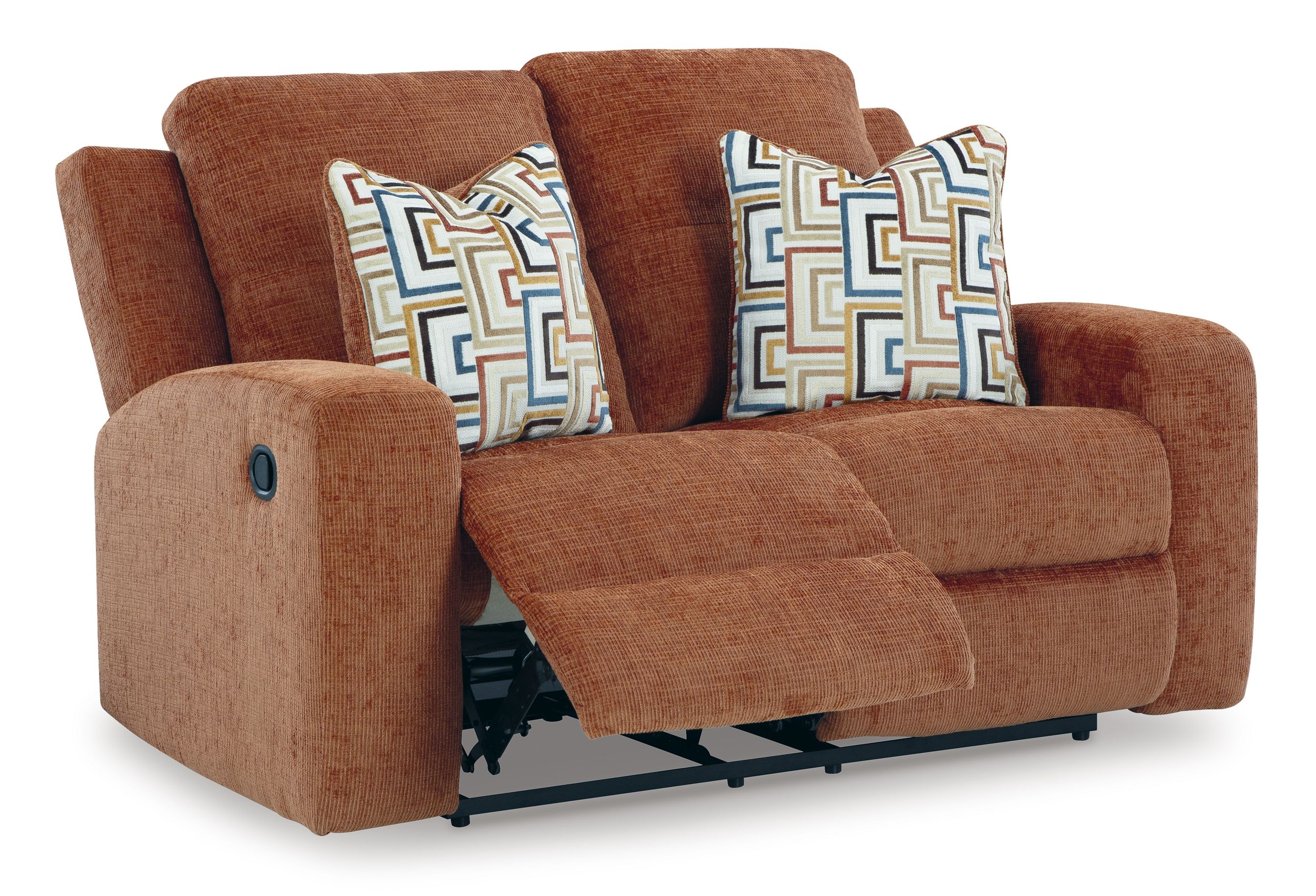 Danum Polyester Reclining Living Room Set