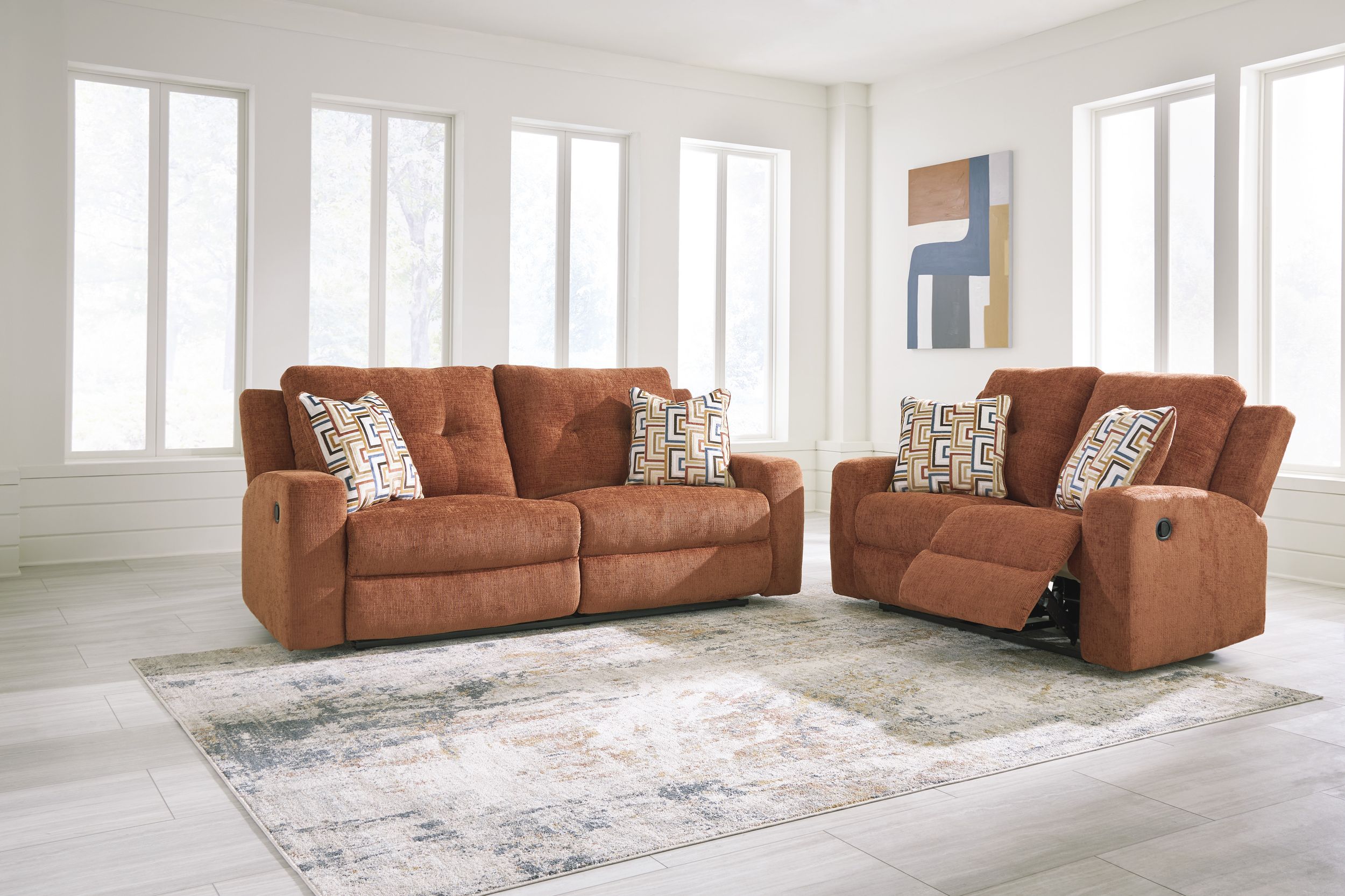 Sofa and Loveseat living Room Sofa set 