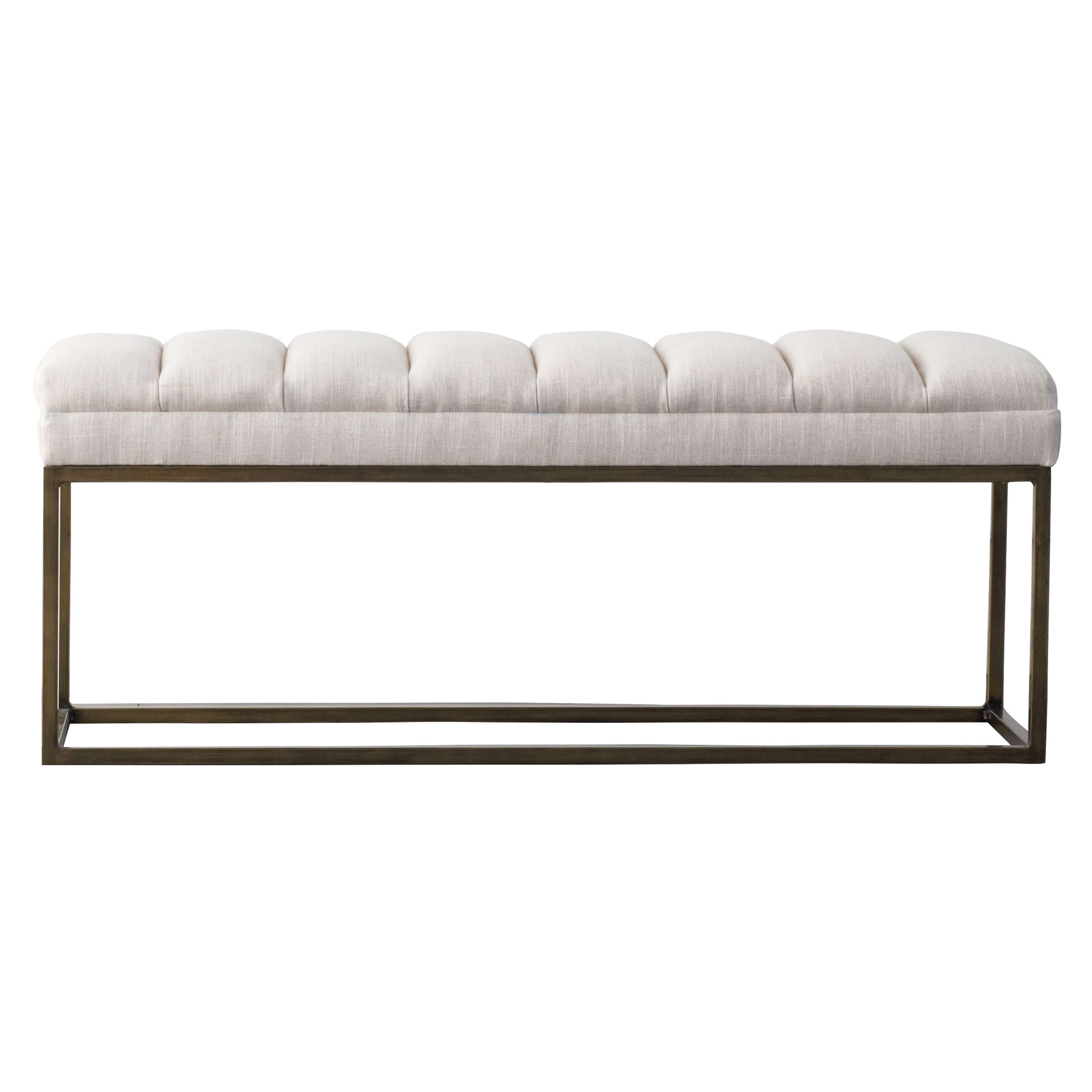 Darius Fabric Bench